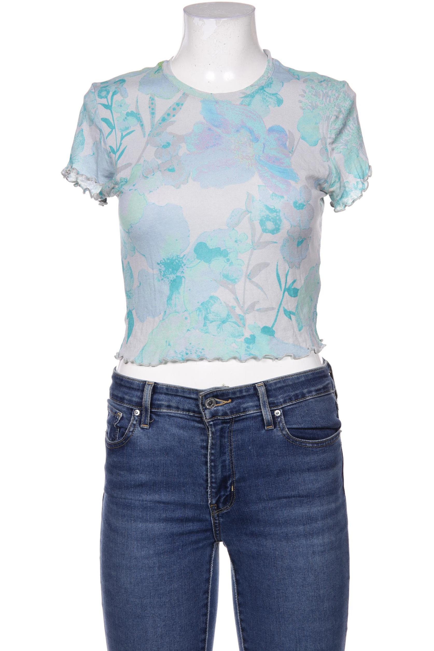 

Weekday Damen T-Shirt, blau, Gr. 38