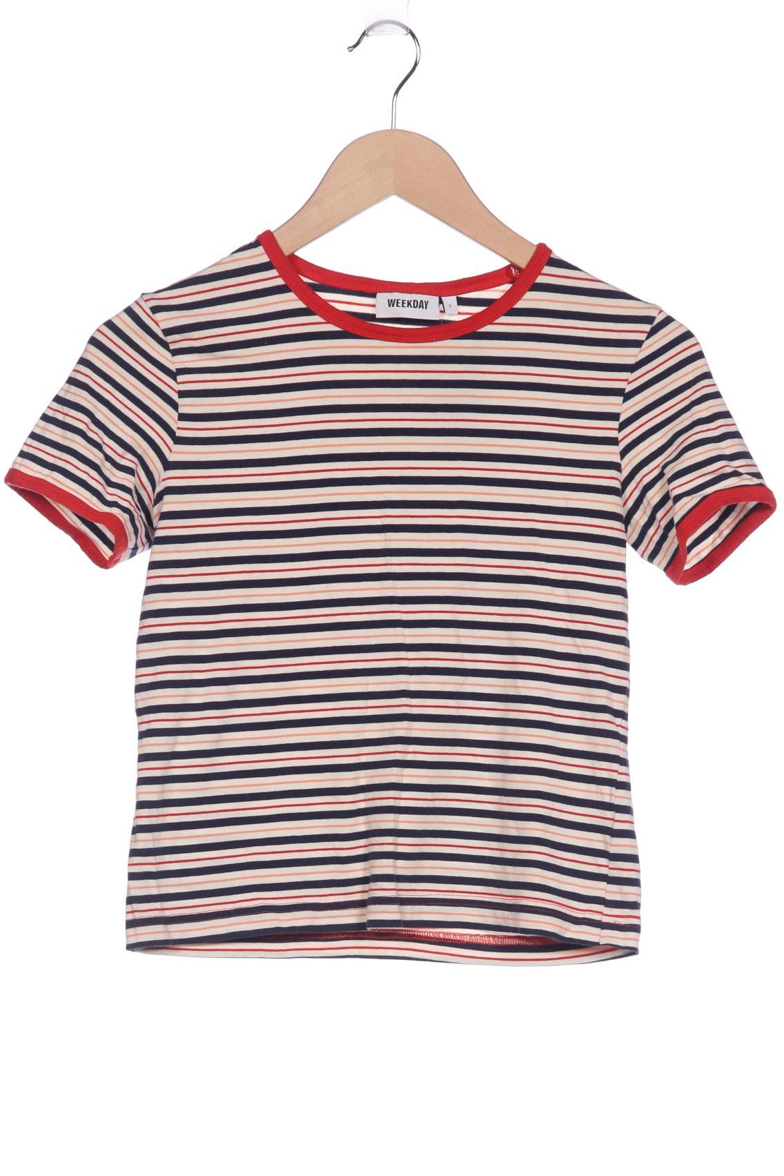 

Weekday Damen T-Shirt, mehrfarbig, Gr. 36