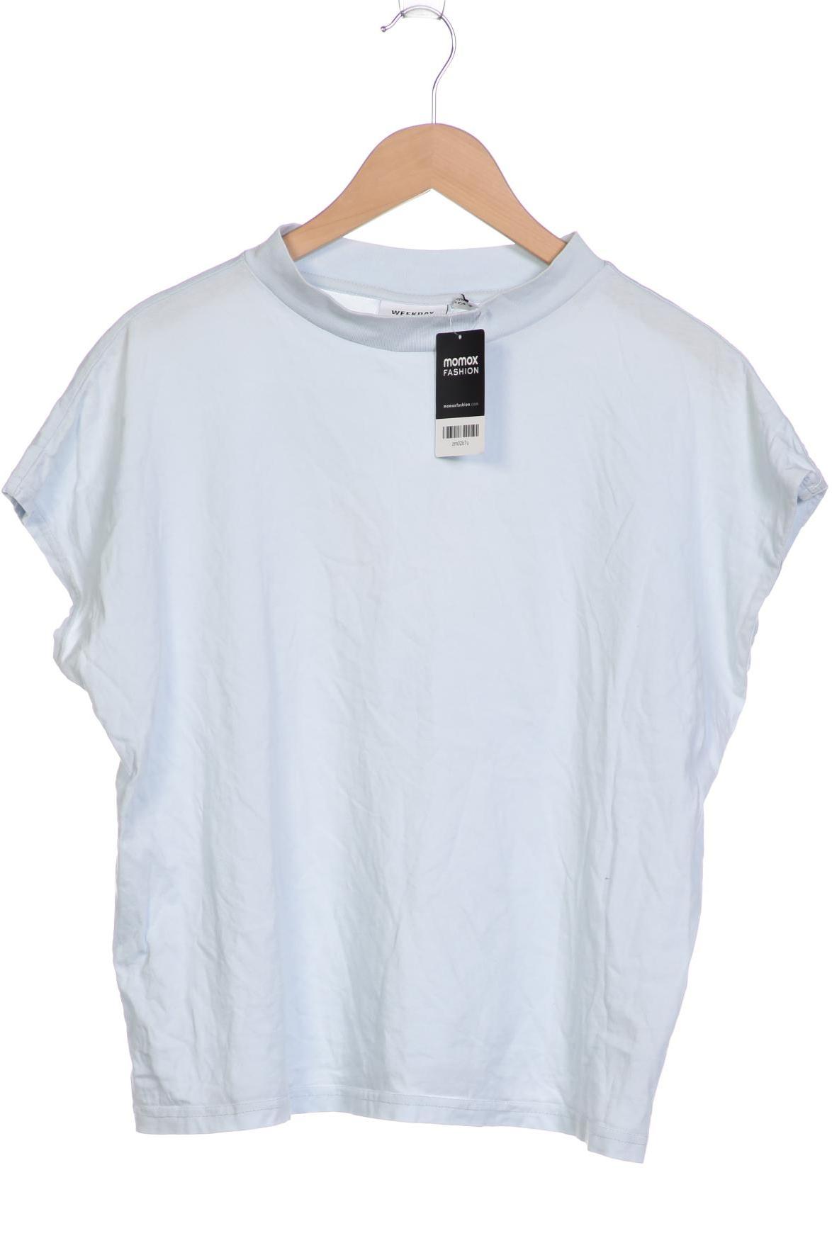 

Weekday Damen T-Shirt, hellblau
