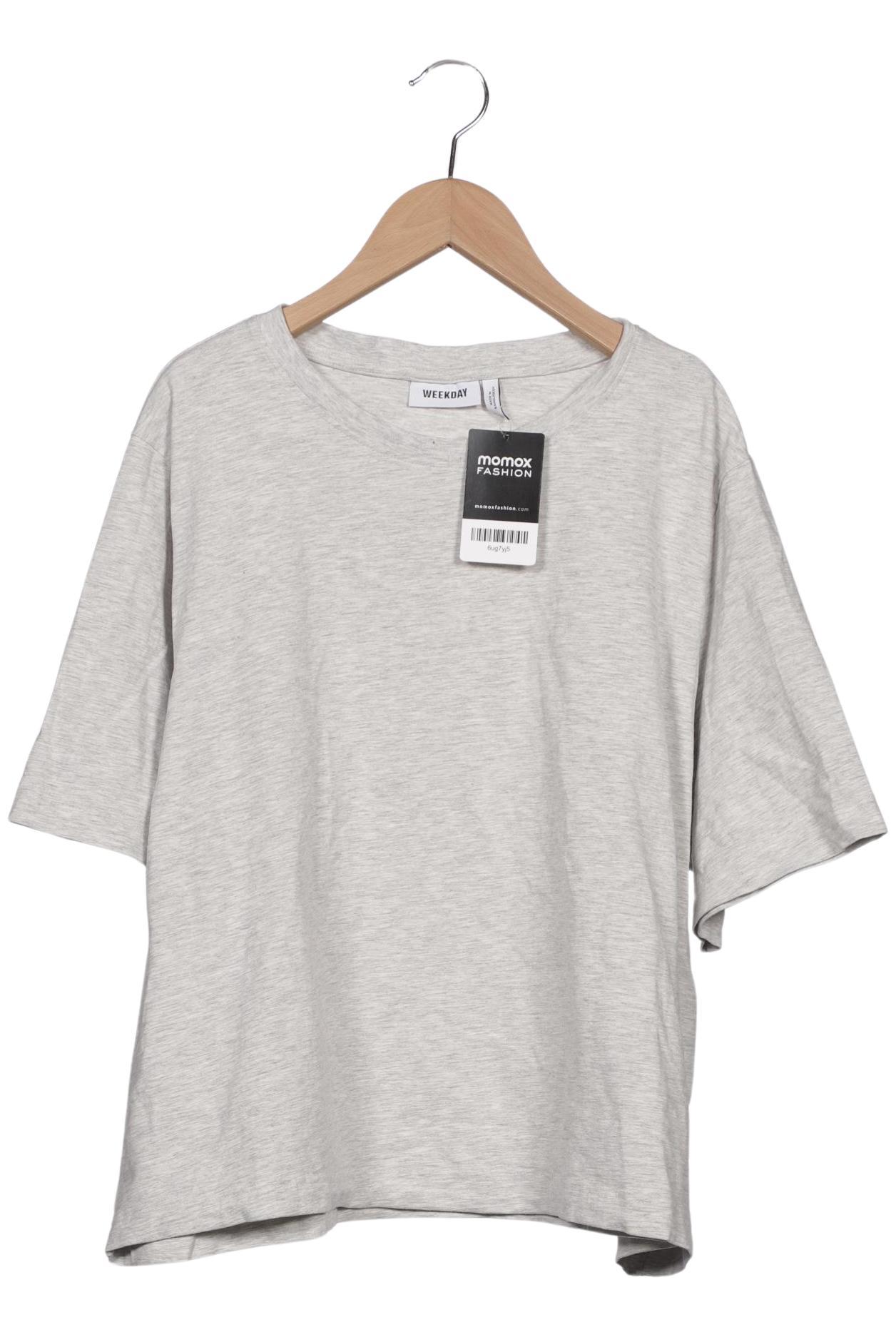 

Weekday Damen T-Shirt, grau, Gr. 44