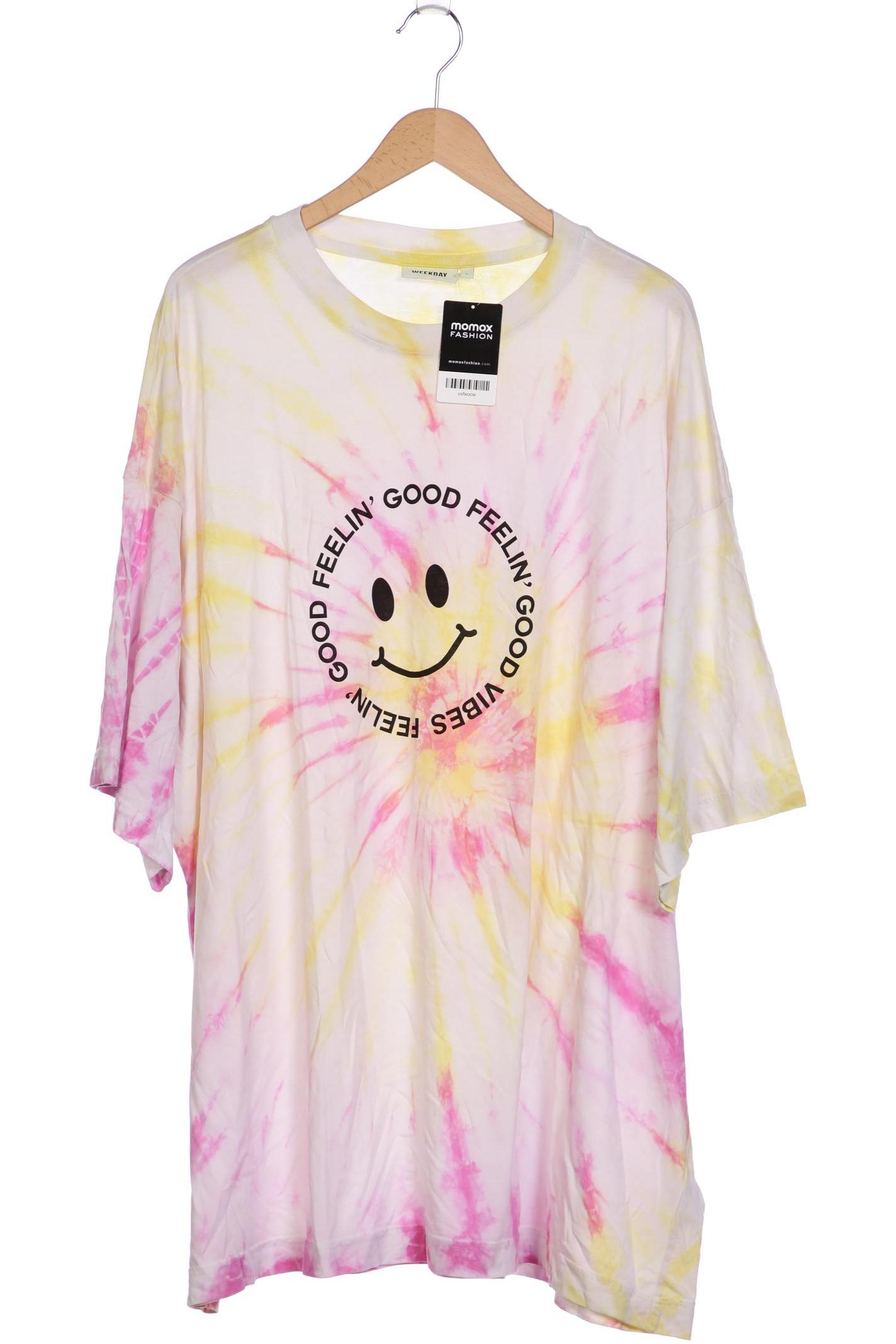 

Weekday Damen T-Shirt, mehrfarbig, Gr. 42