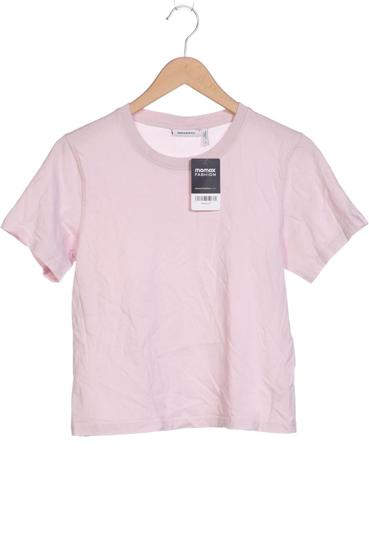 

Weekday Damen T-Shirt, pink, Gr. 36