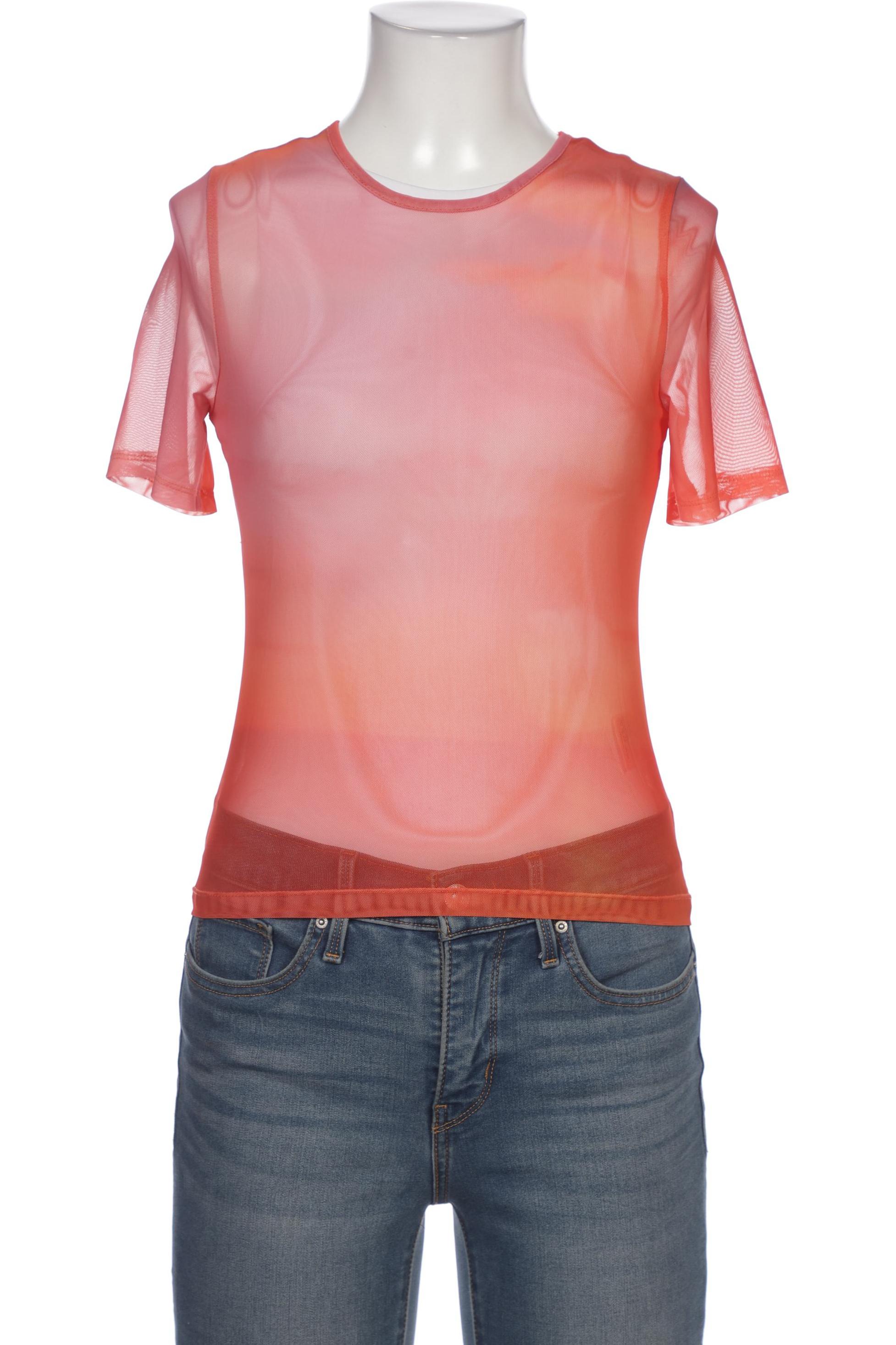 

Weekday Damen T-Shirt, orange, Gr. 36