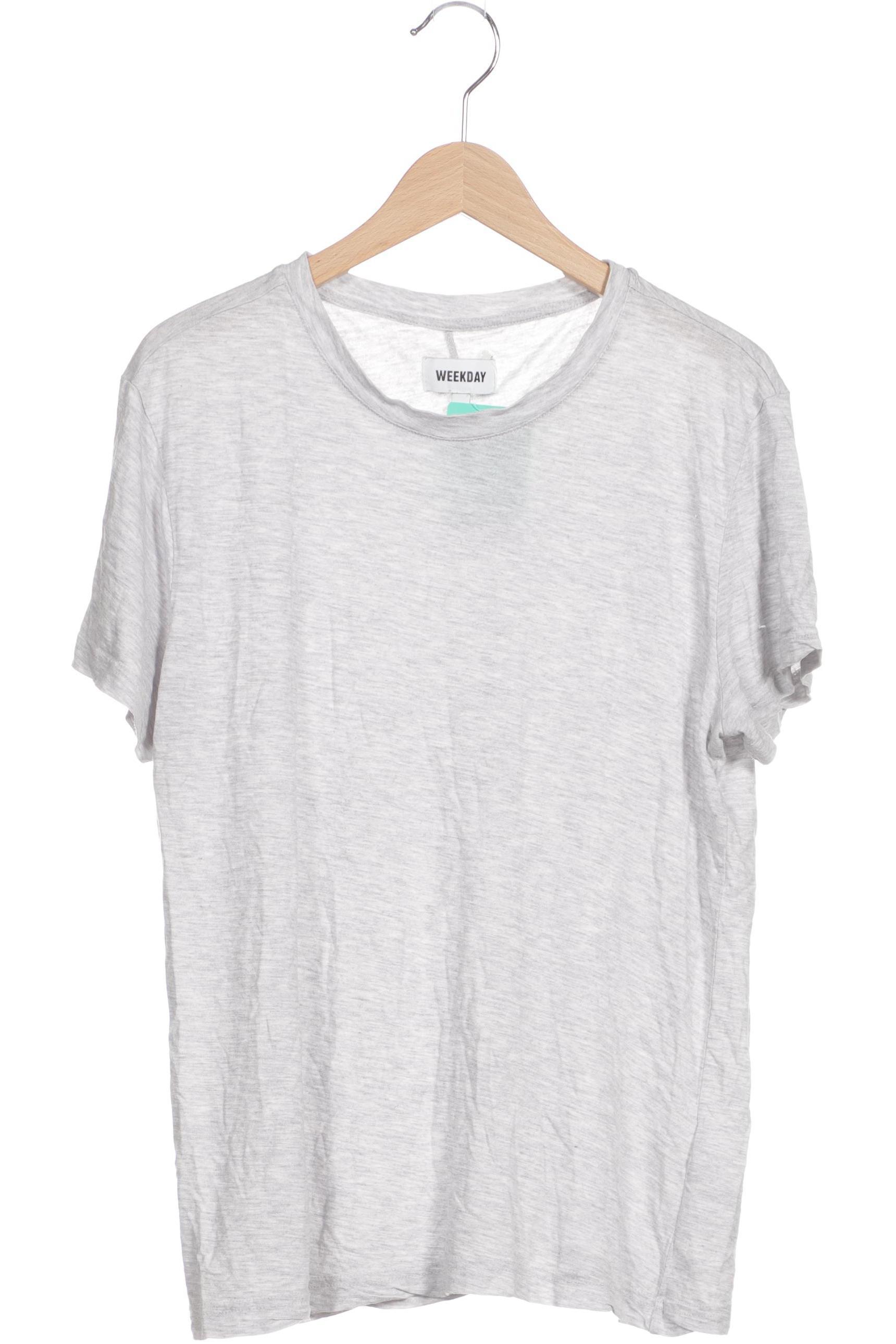 

Weekday Damen T-Shirt, grau, Gr.