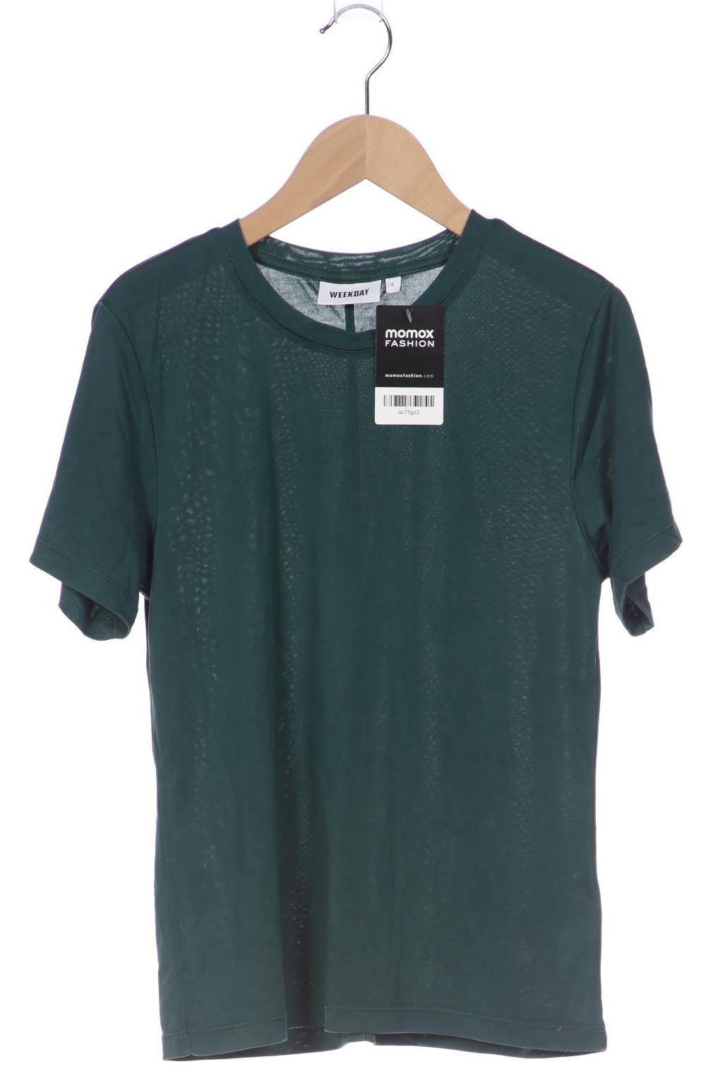 

Weekday Damen T-Shirt, türkis