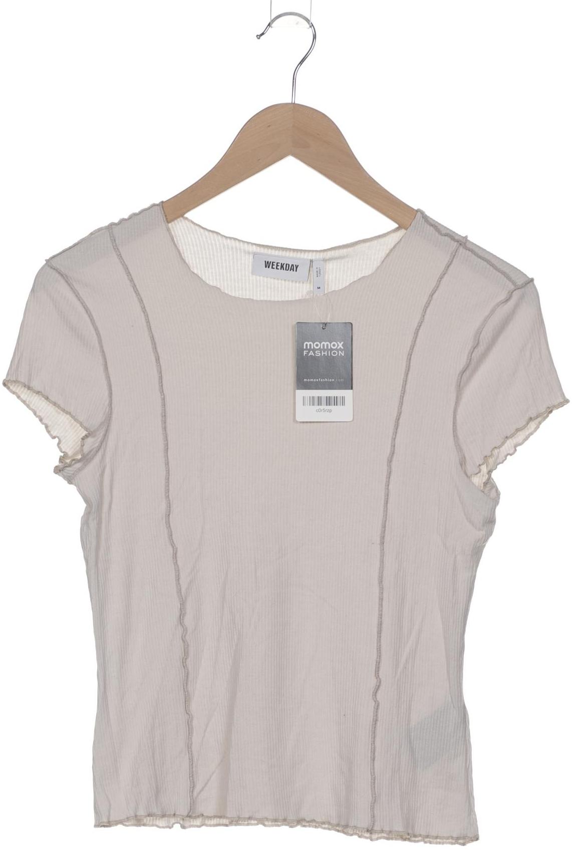 

Weekday Damen T-Shirt, grau, Gr. 38