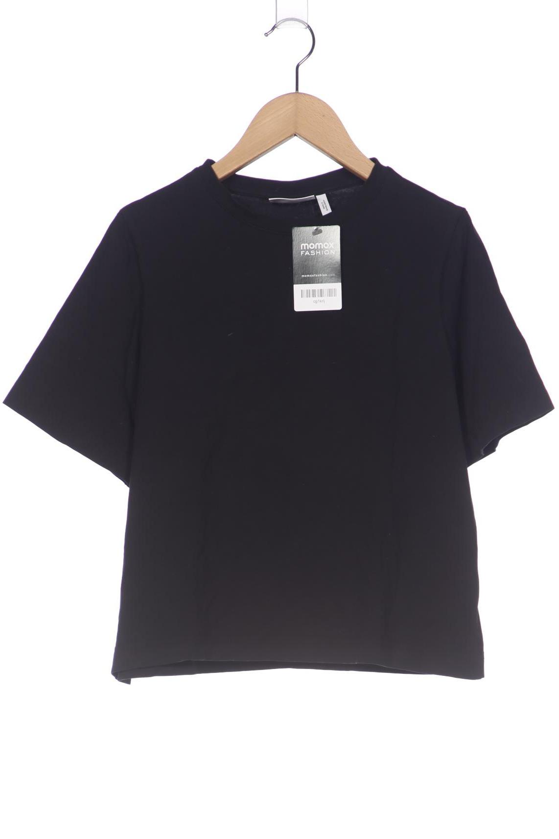 

Weekday Damen T-Shirt, schwarz, Gr. 34
