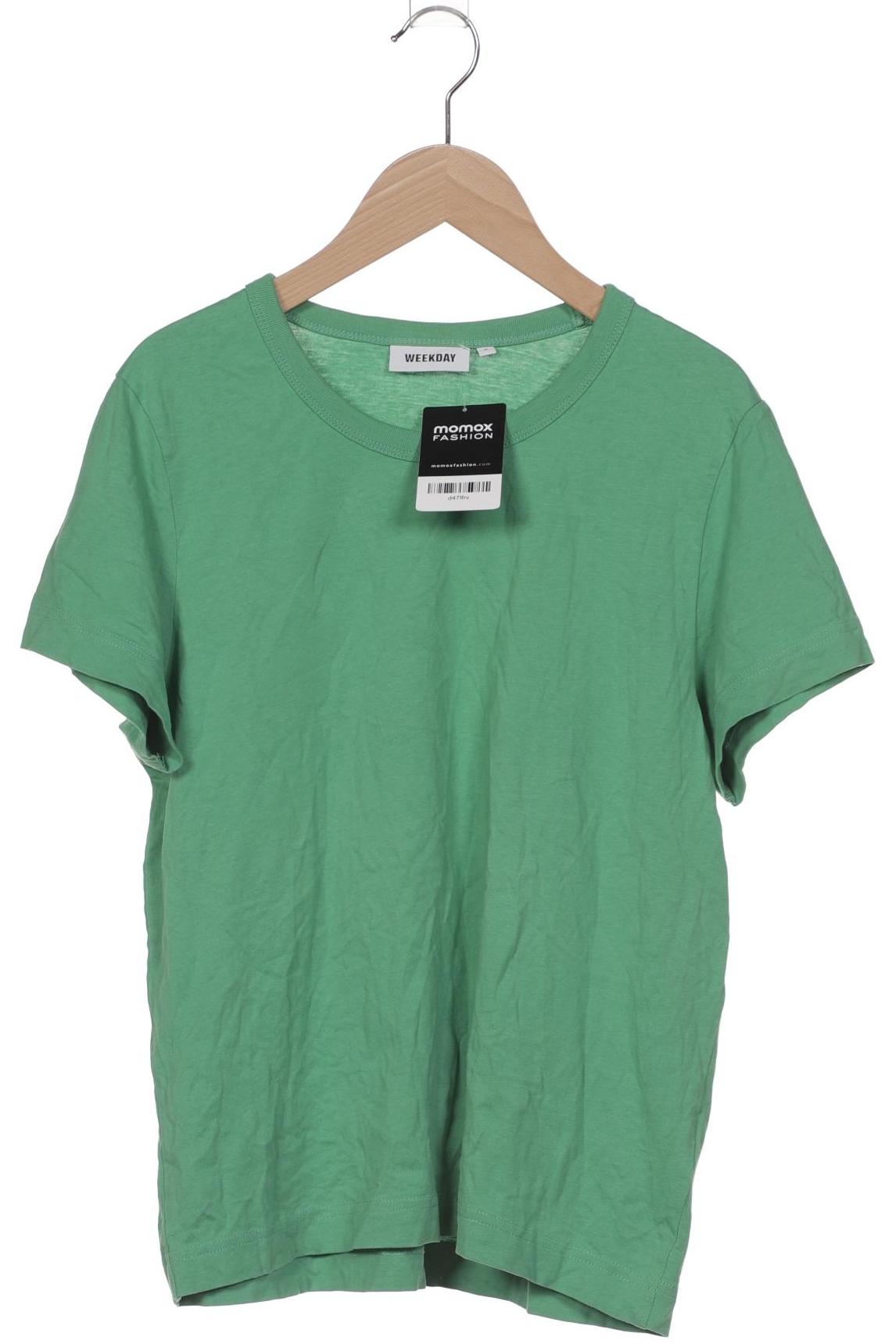 

Weekday Damen T-Shirt, grün, Gr. 38
