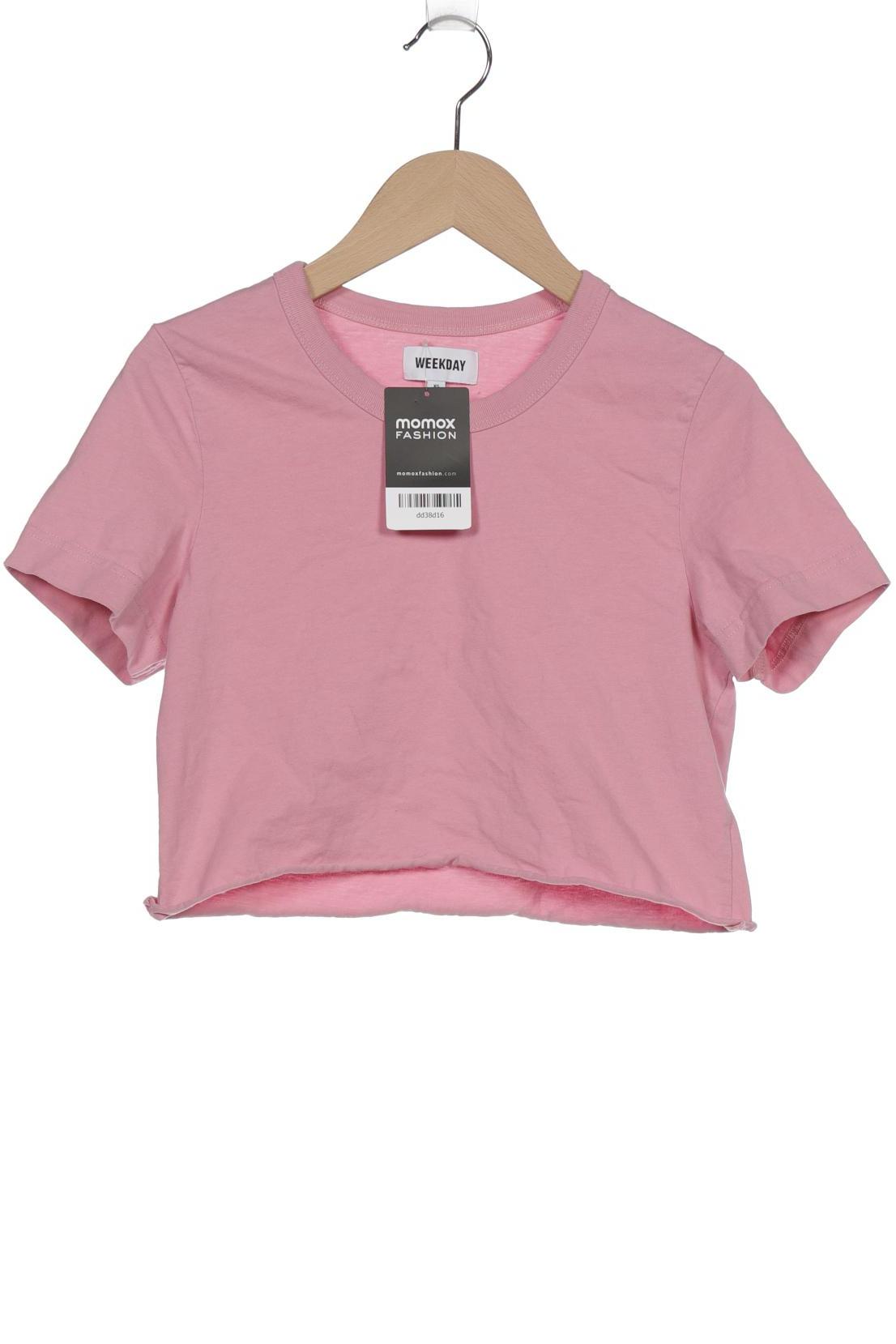 

Weekday Damen T-Shirt, pink