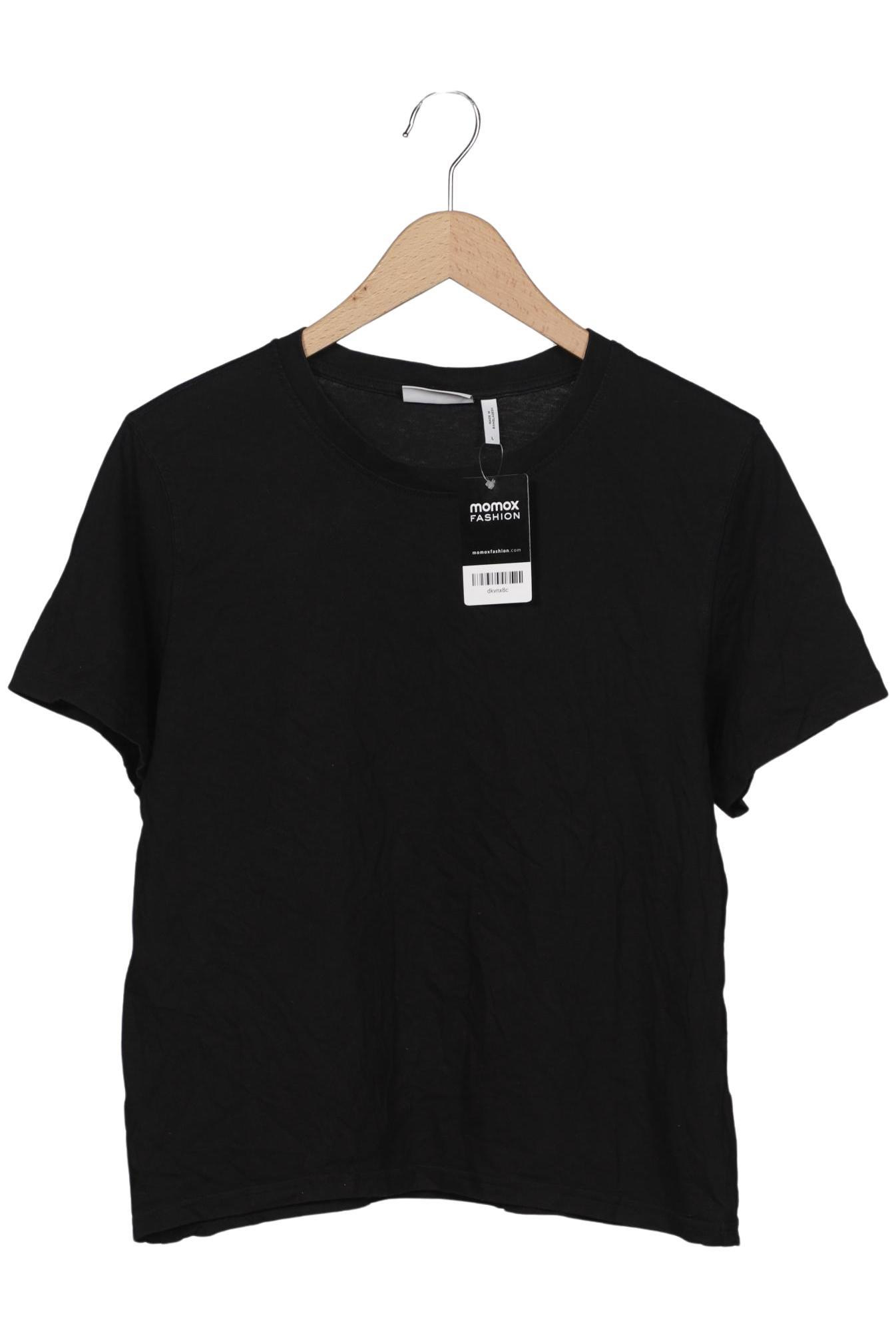 

Weekday Damen T-Shirt, schwarz, Gr. 42