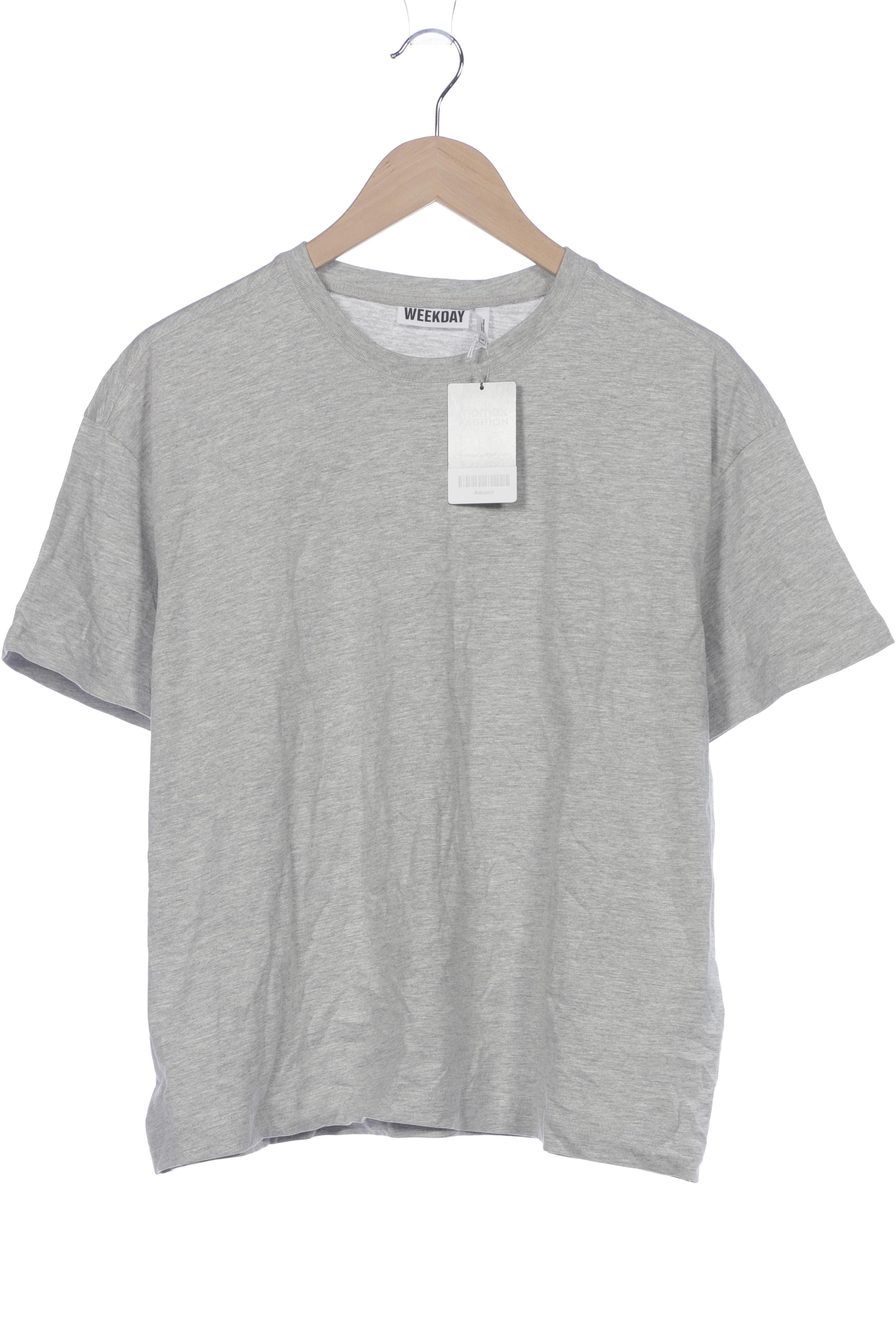 

Weekday Damen T-Shirt, grau, Gr. 38