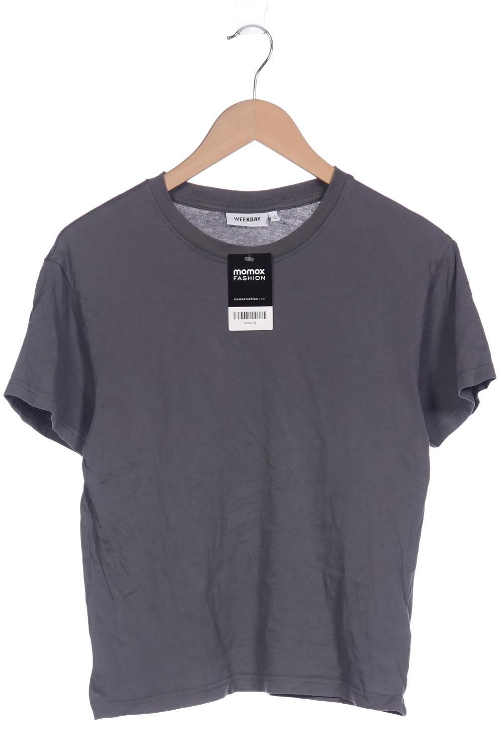 

Weekday Damen T-Shirt, grau, Gr. 36