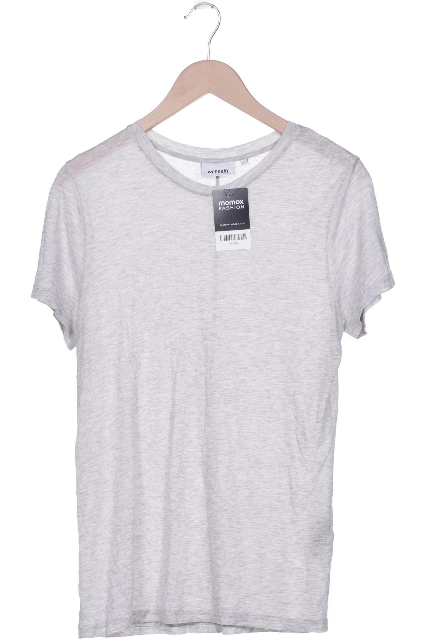 

Weekday Damen T-Shirt, grau, Gr. 38