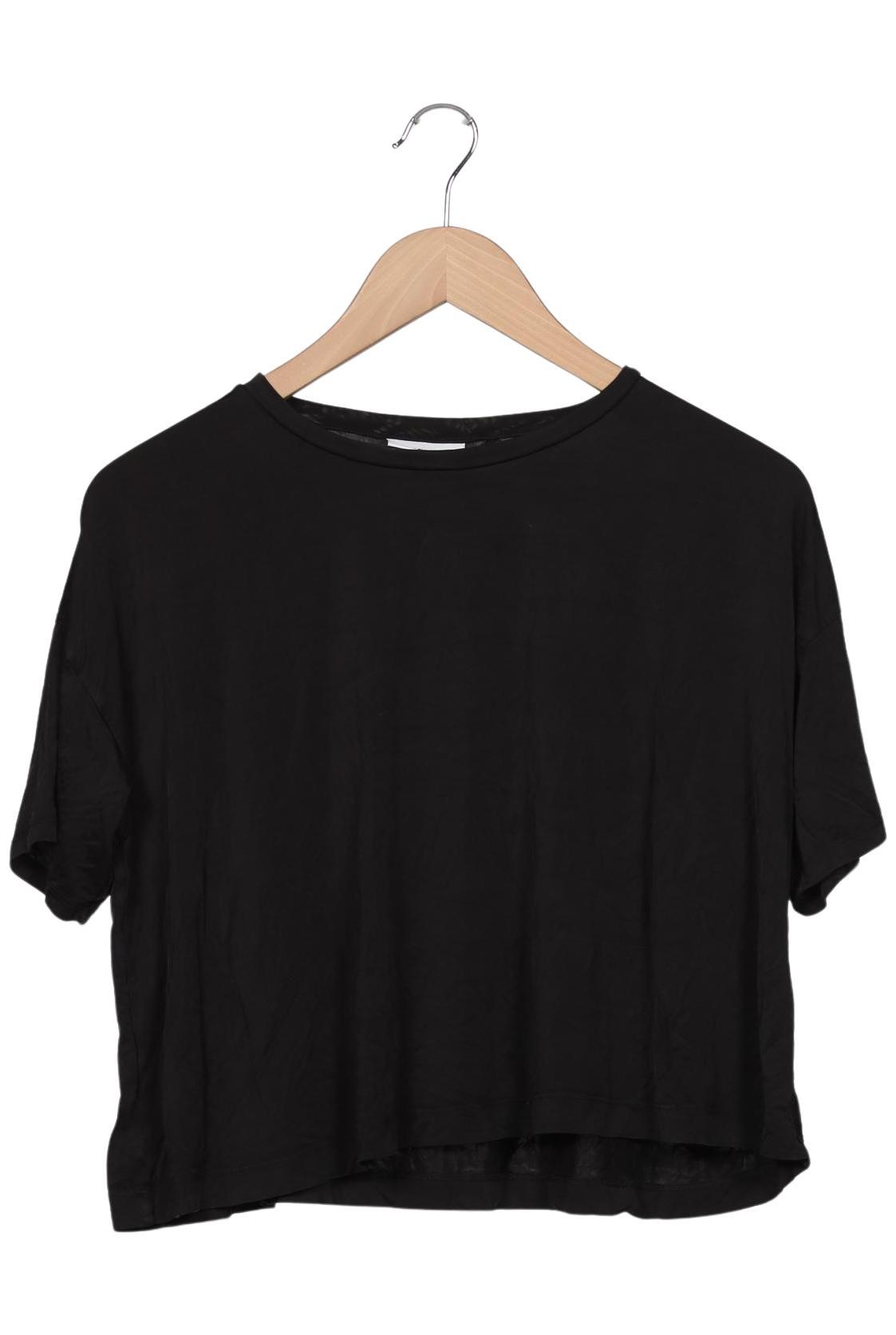 

Weekday Damen T-Shirt, schwarz, Gr. 42