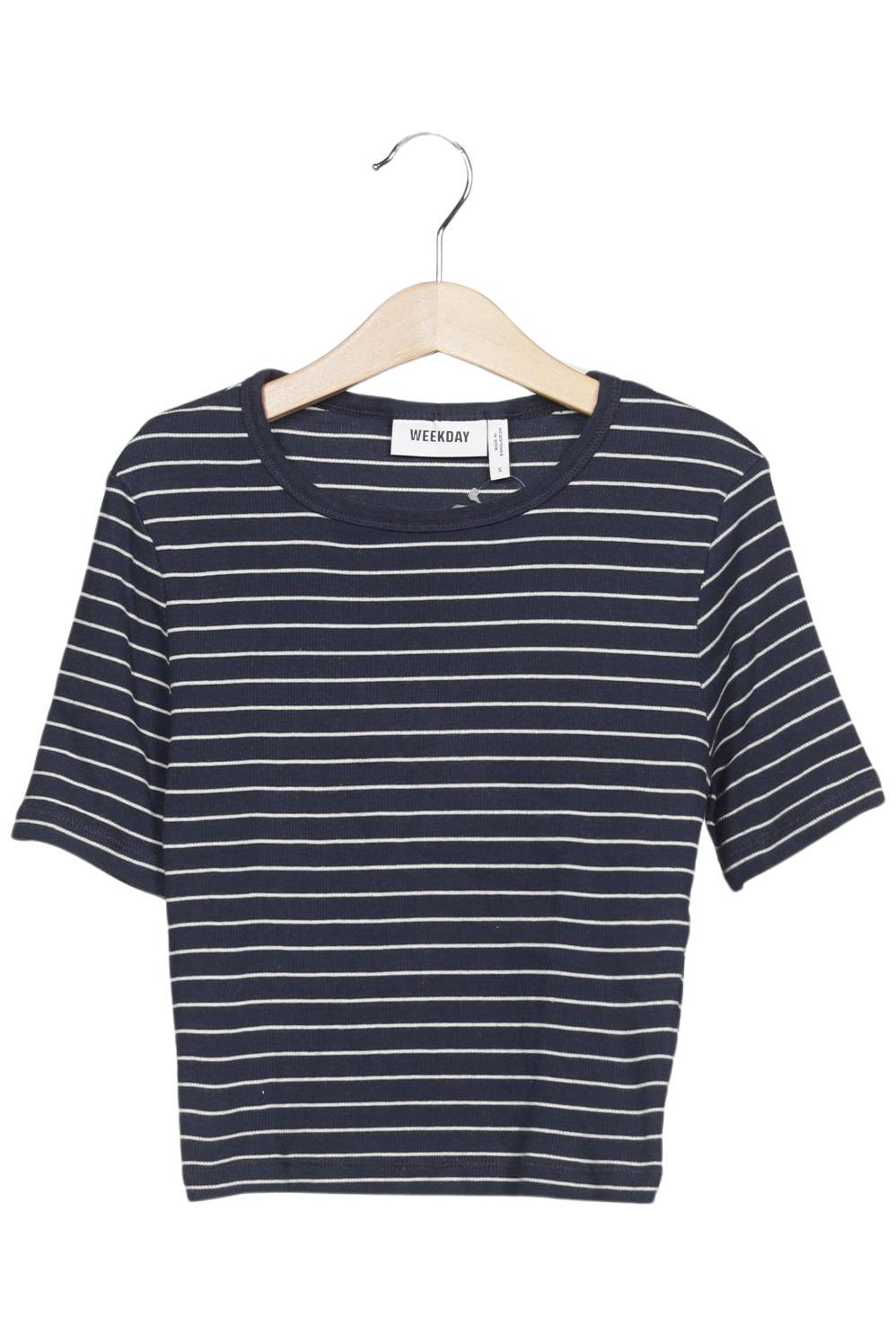 

Weekday Damen T-Shirt, mehrfarbig, Gr. 36