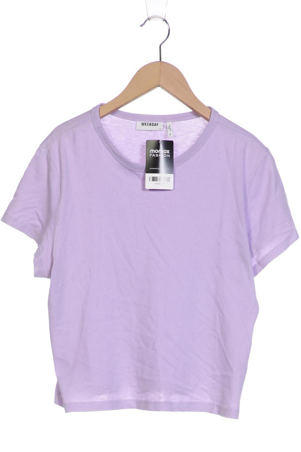 

Weekday Damen T-Shirt, flieder, Gr. 38