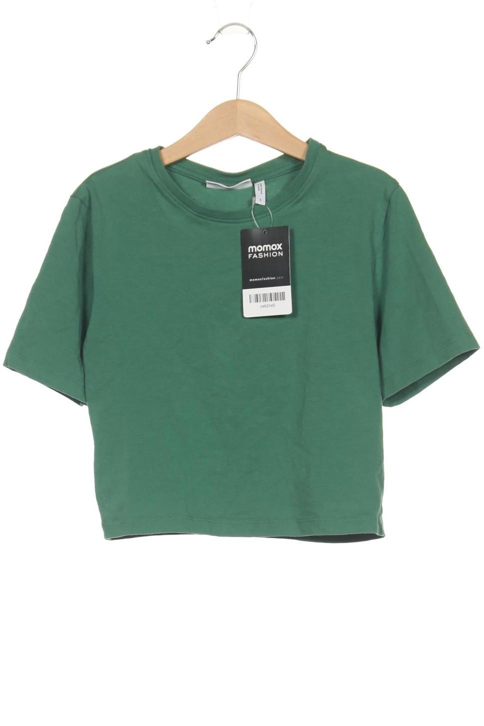 

Weekday Damen T-Shirt, grün, Gr. 36