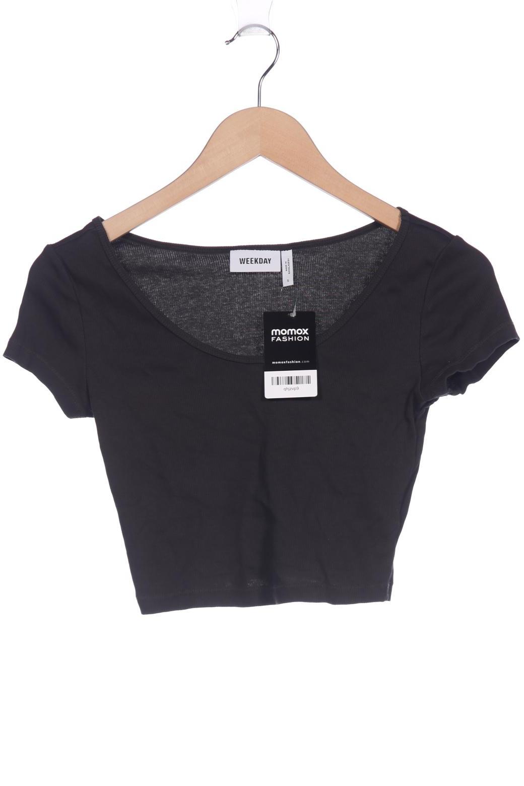 

Weekday Damen T-Shirt, grau, Gr. 36