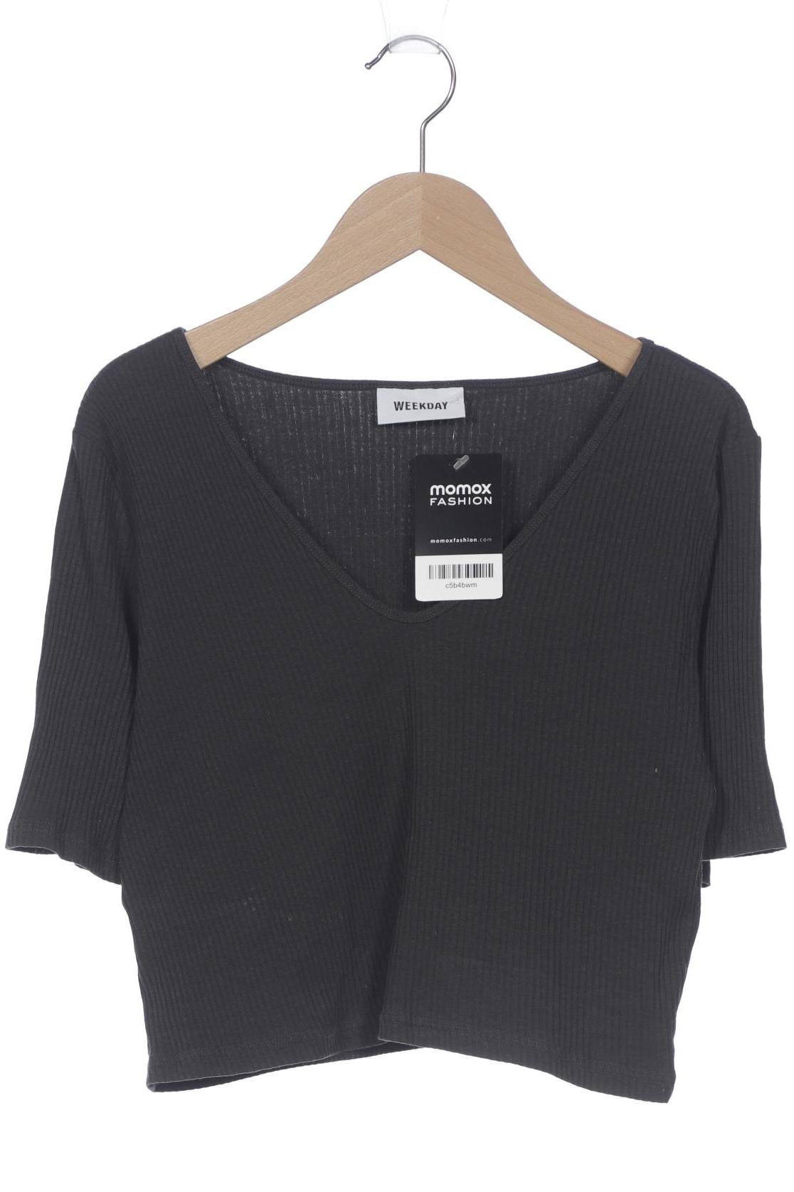 

Weekday Damen T-Shirt, grau, Gr. 42