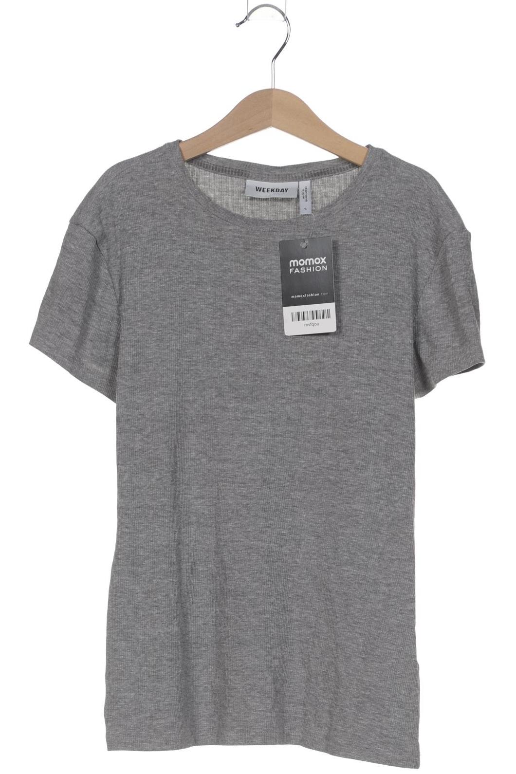 

Weekday Damen T-Shirt, grau, Gr. 36