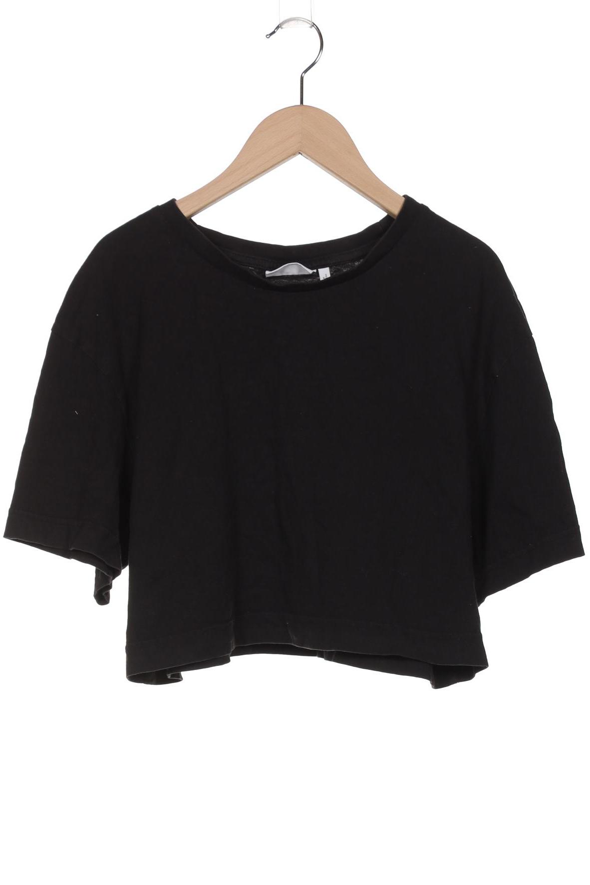 

Weekday Damen T-Shirt, schwarz, Gr. 38