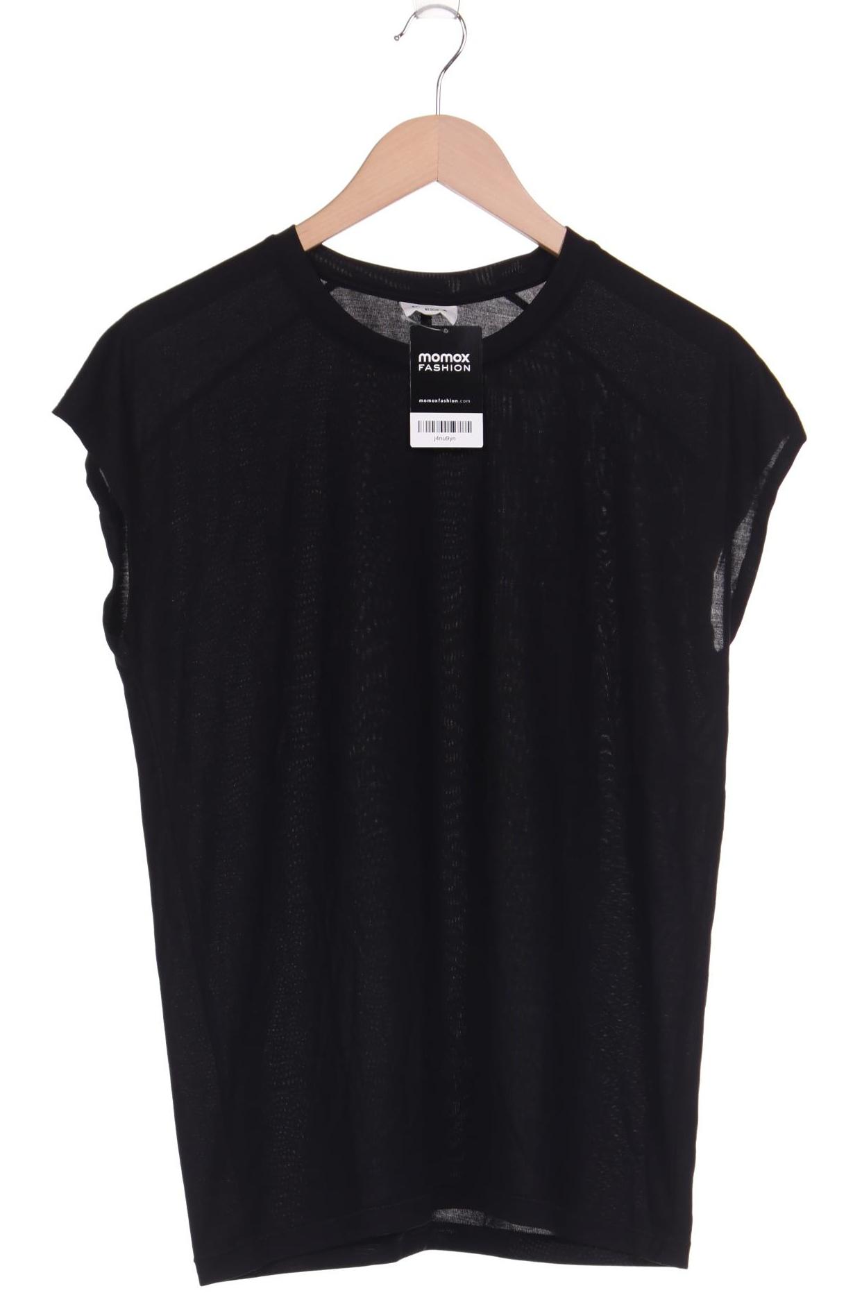 

Weekday Damen T-Shirt, schwarz, Gr. 38