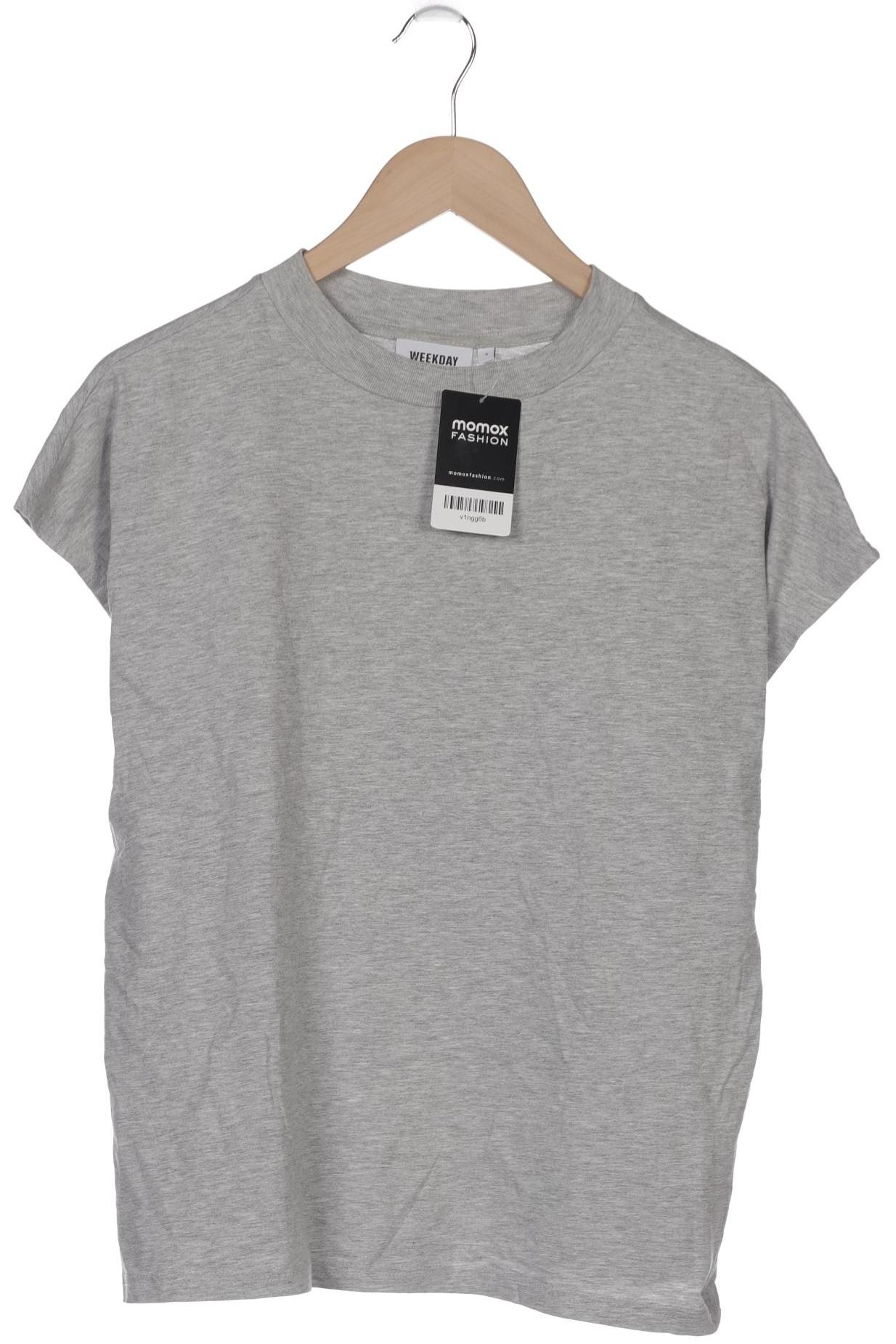 

Weekday Damen T-Shirt, grau, Gr. 36