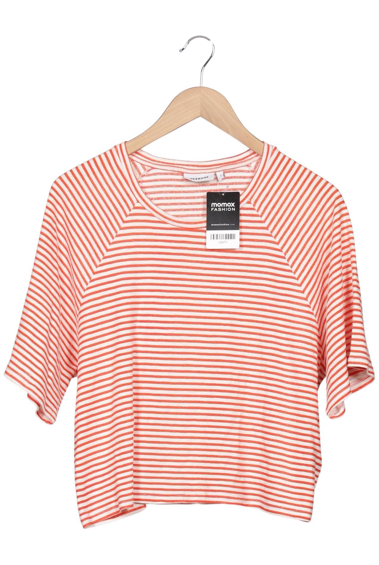 

Weekday Damen T-Shirt, pink, Gr. 36