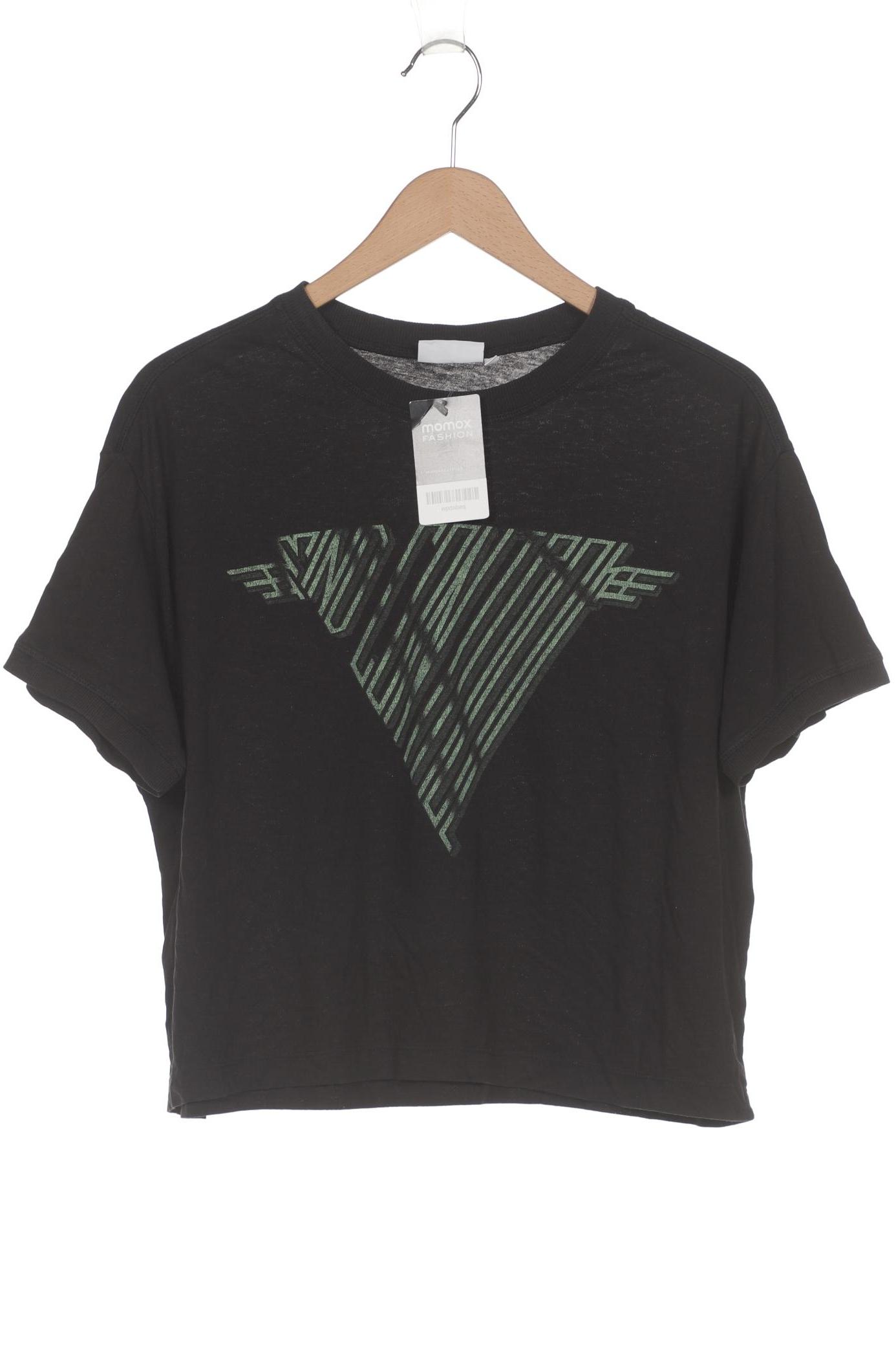 

Weekday Damen T-Shirt, schwarz, Gr. 36