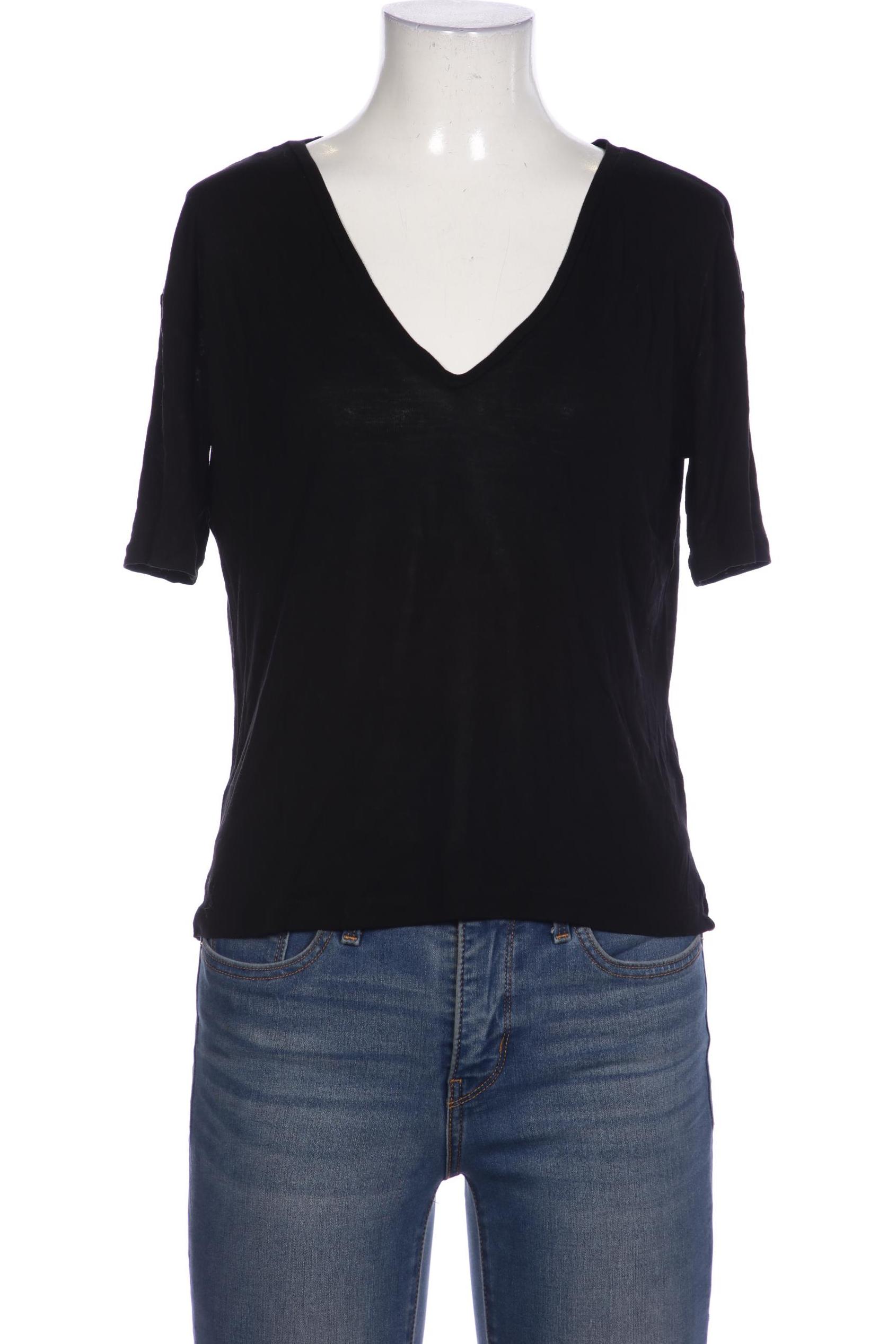 

Weekday Damen T-Shirt, schwarz, Gr. 34