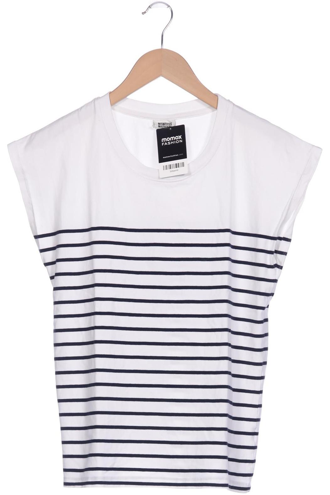

Weekday Damen T-Shirt, weiß, Gr. 36