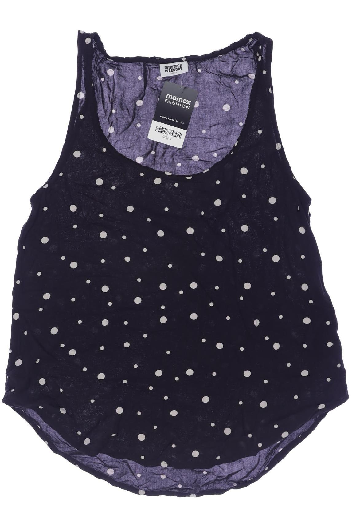 

Weekday Damen Top, schwarz, Gr. 36