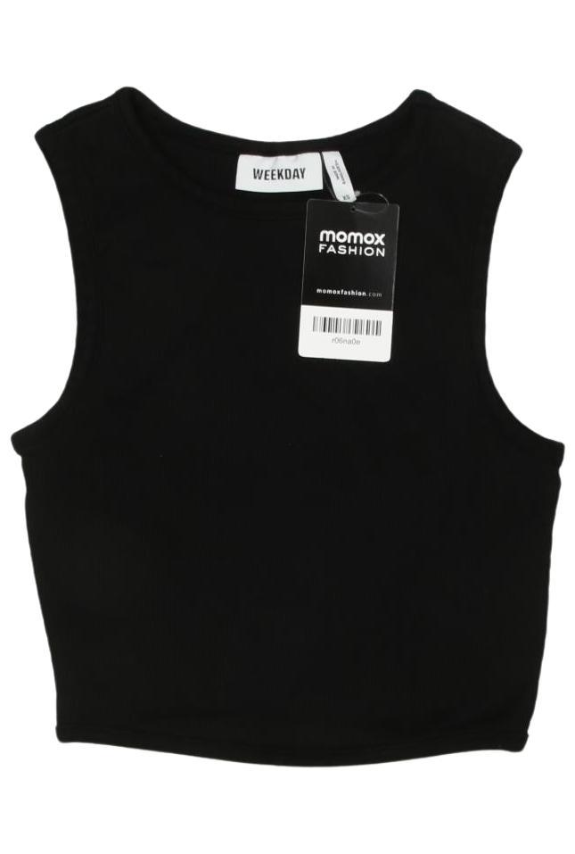 

Weekday Damen Top, schwarz, Gr. 34