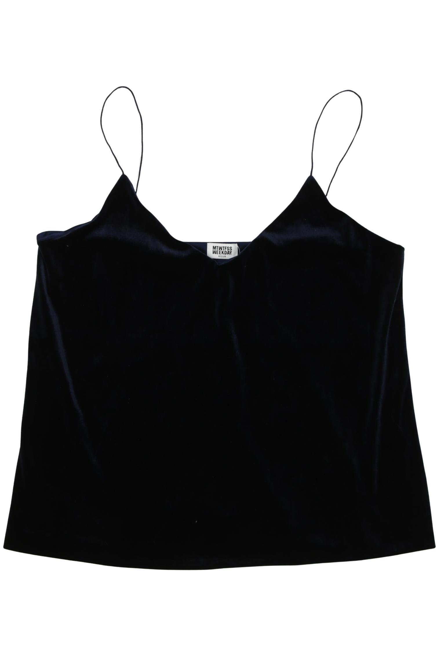 

Weekday Damen Top, marineblau, Gr. 38