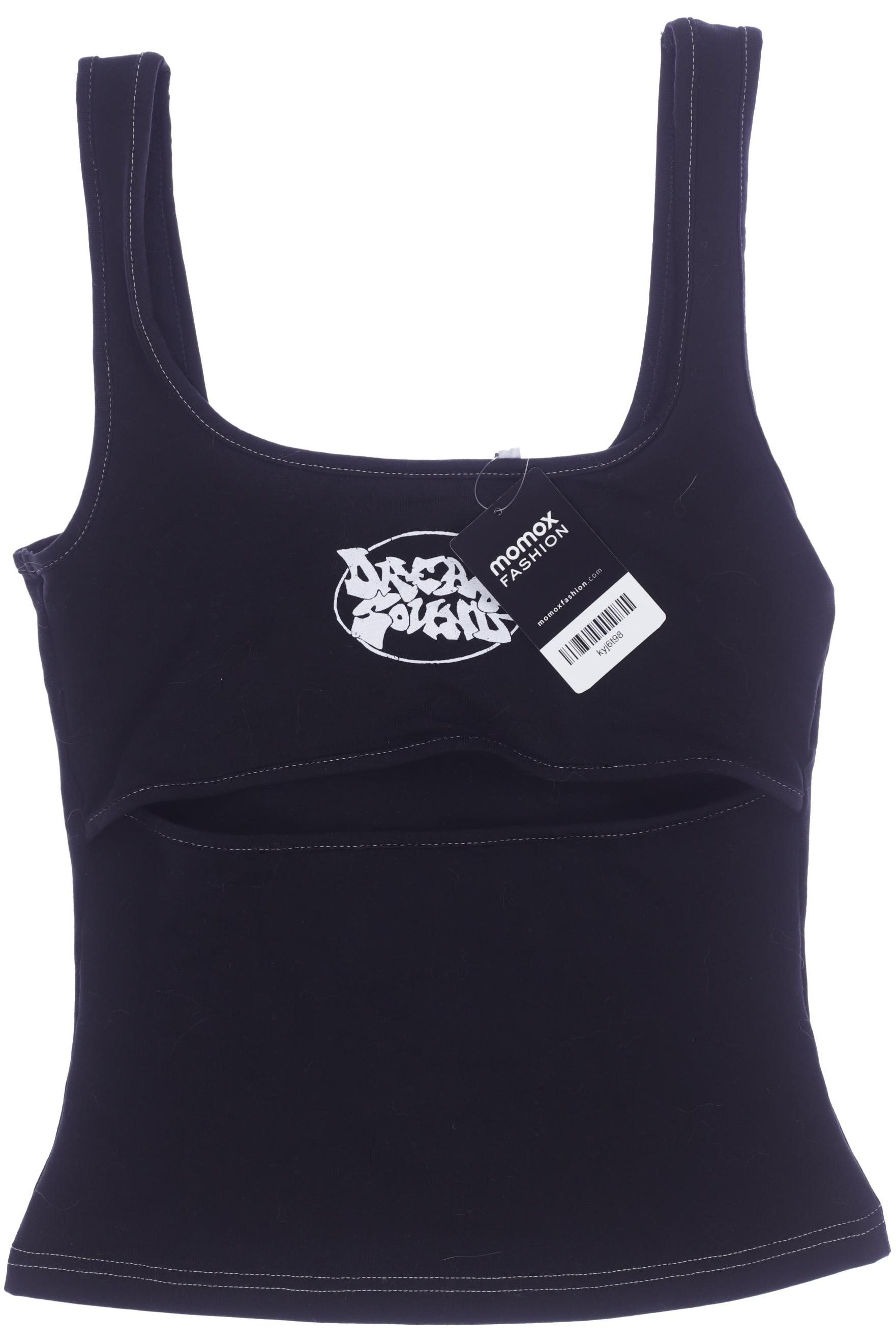 

Weekday Damen Top, schwarz, Gr. 36