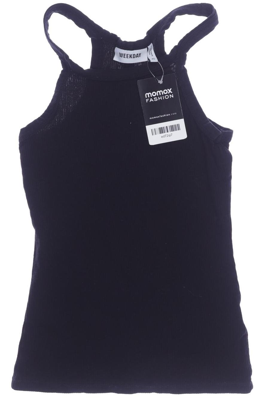 

Weekday Damen Top, schwarz, Gr. 34