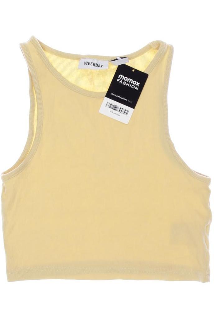 

Weekday Damen Top, gelb, Gr. 38