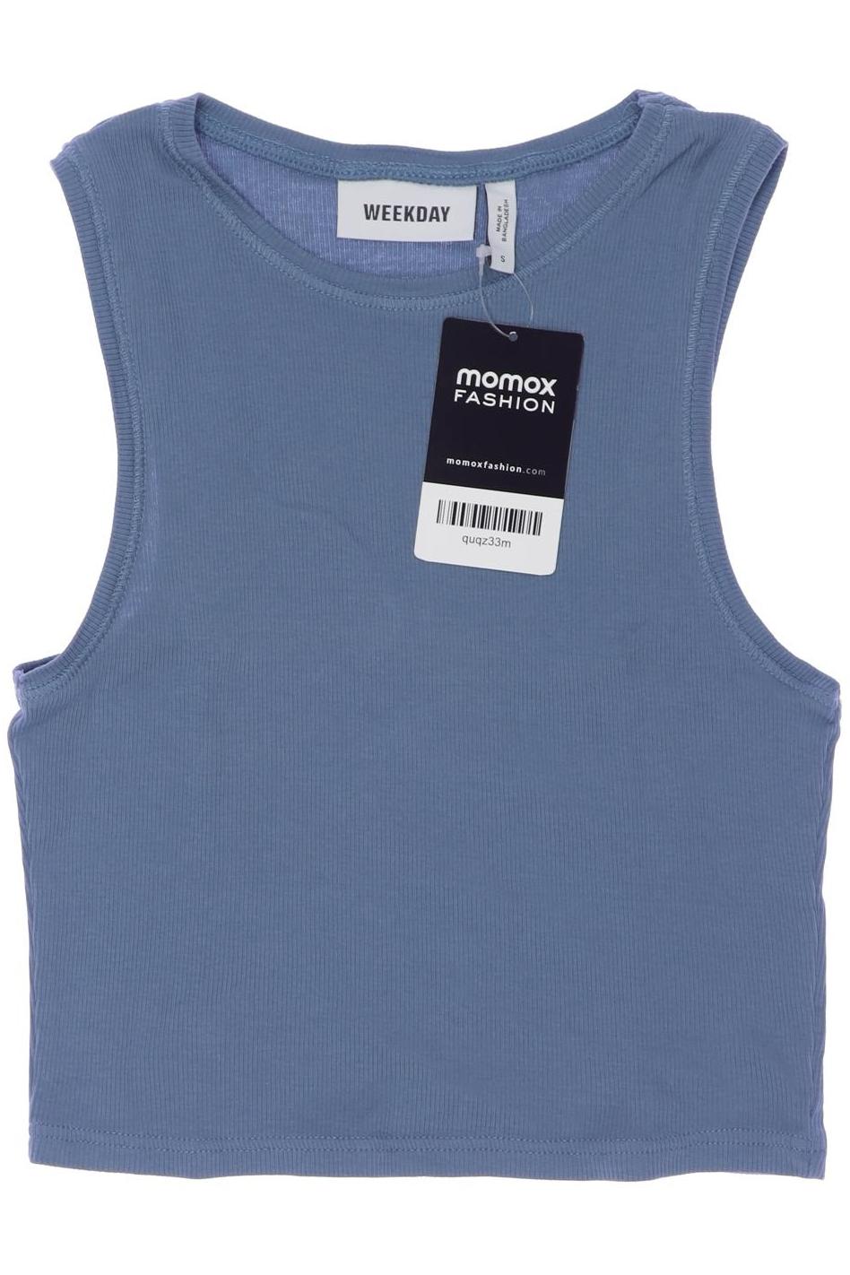 

Weekday Damen Top, blau, Gr. 36