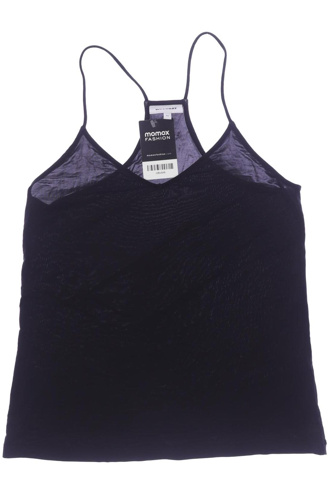 

Weekday Damen Top, schwarz, Gr. 34