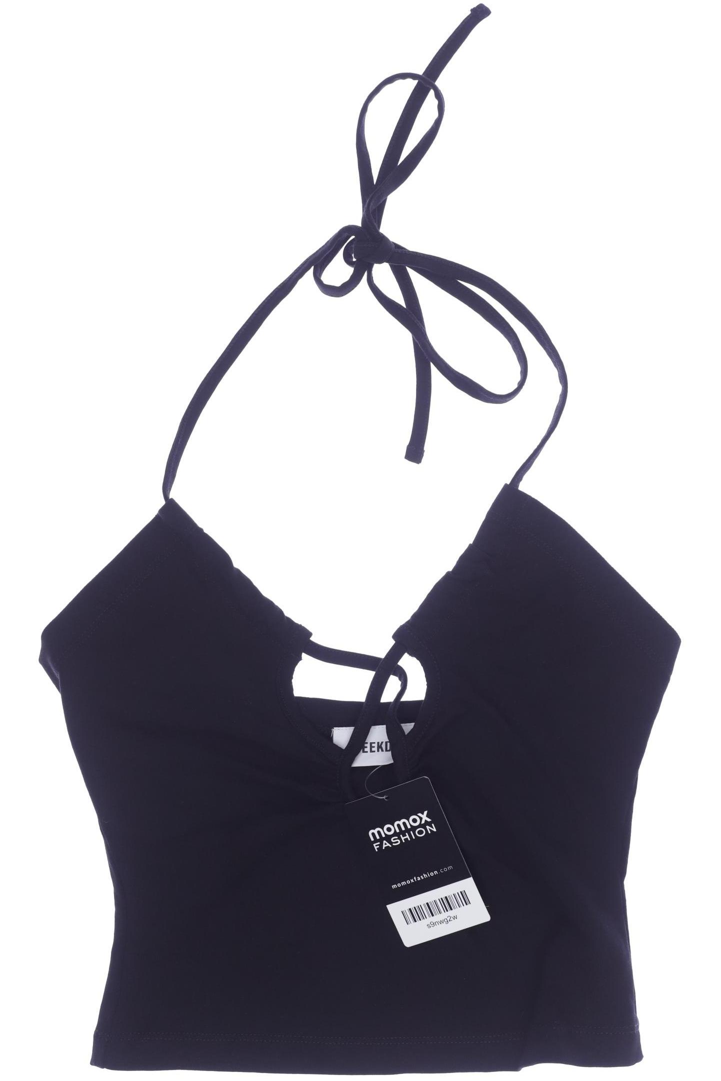 

Weekday Damen Top, schwarz, Gr. 34