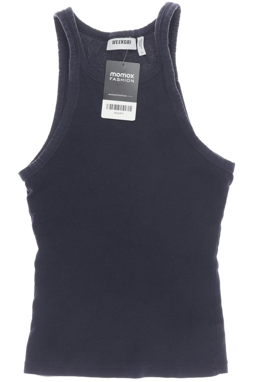 

Weekday Damen Top, marineblau, Gr. 36