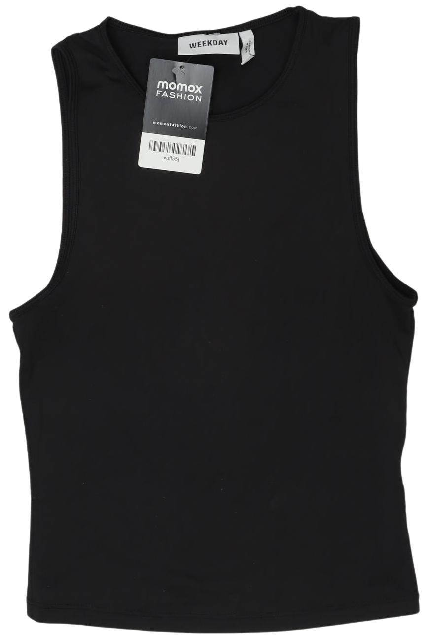 

Weekday Damen Top, schwarz, Gr. 34