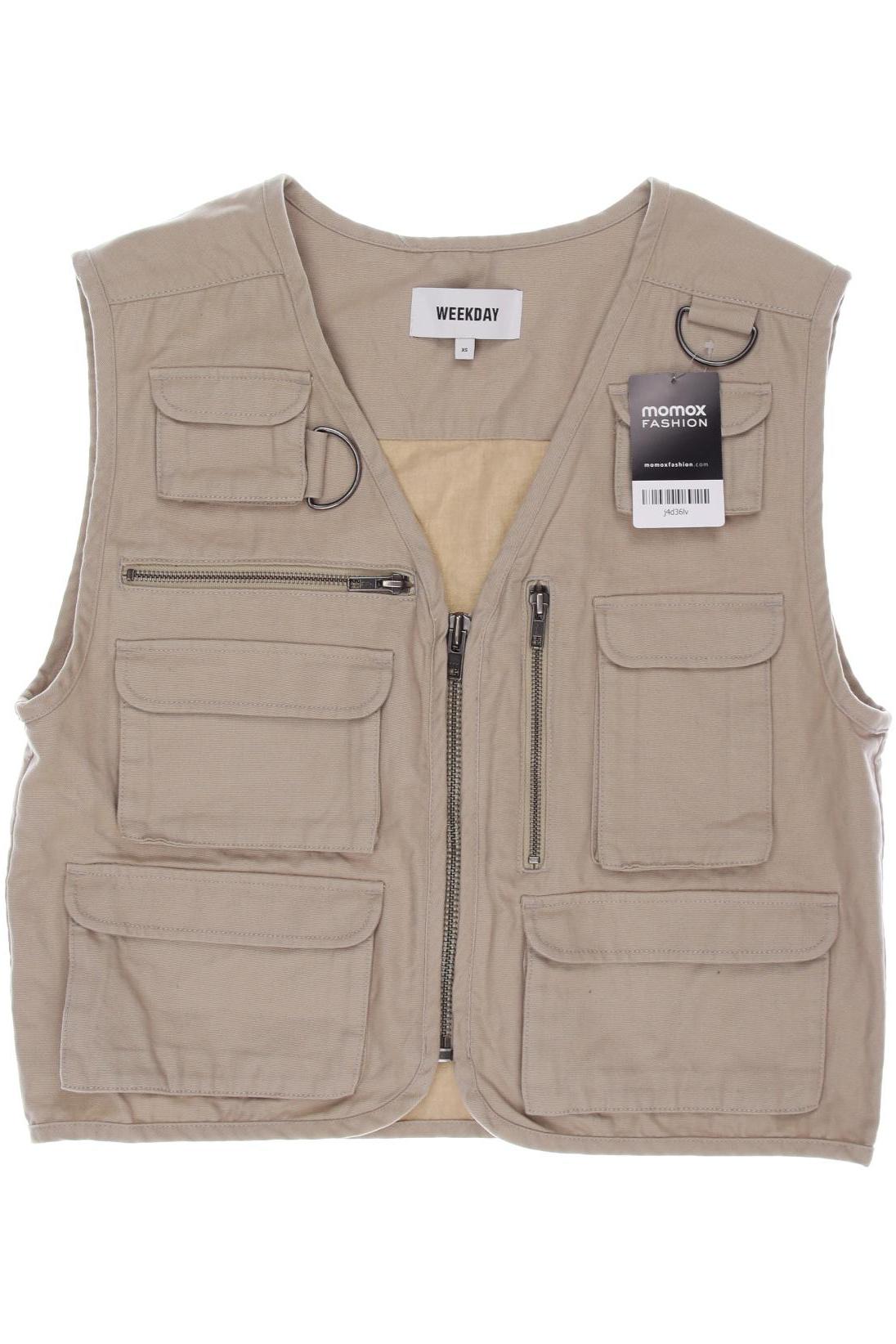 

Weekday Damen Weste, beige, Gr. 34