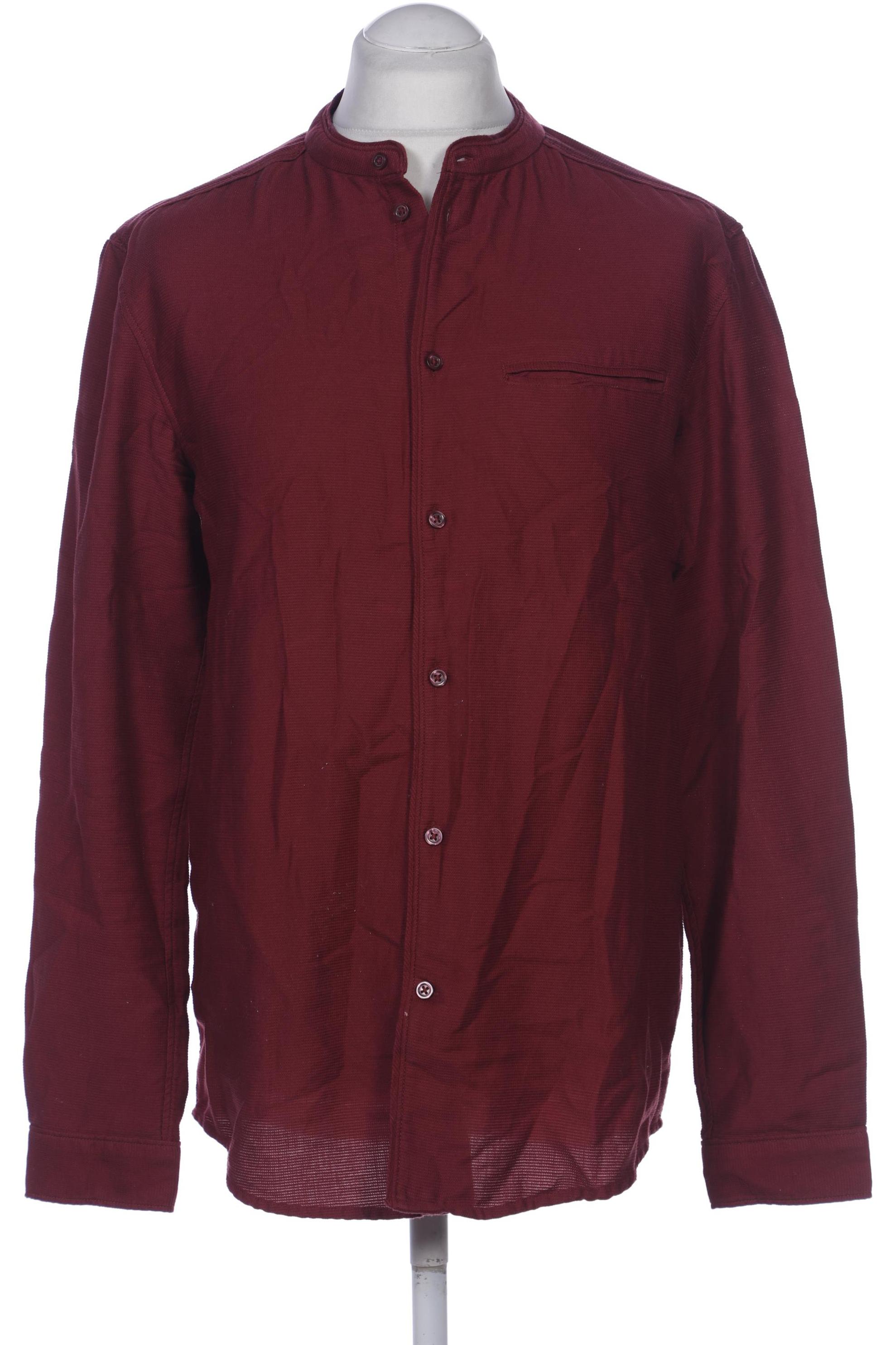 

Weekday Herren Hemd, bordeaux, Gr. 48