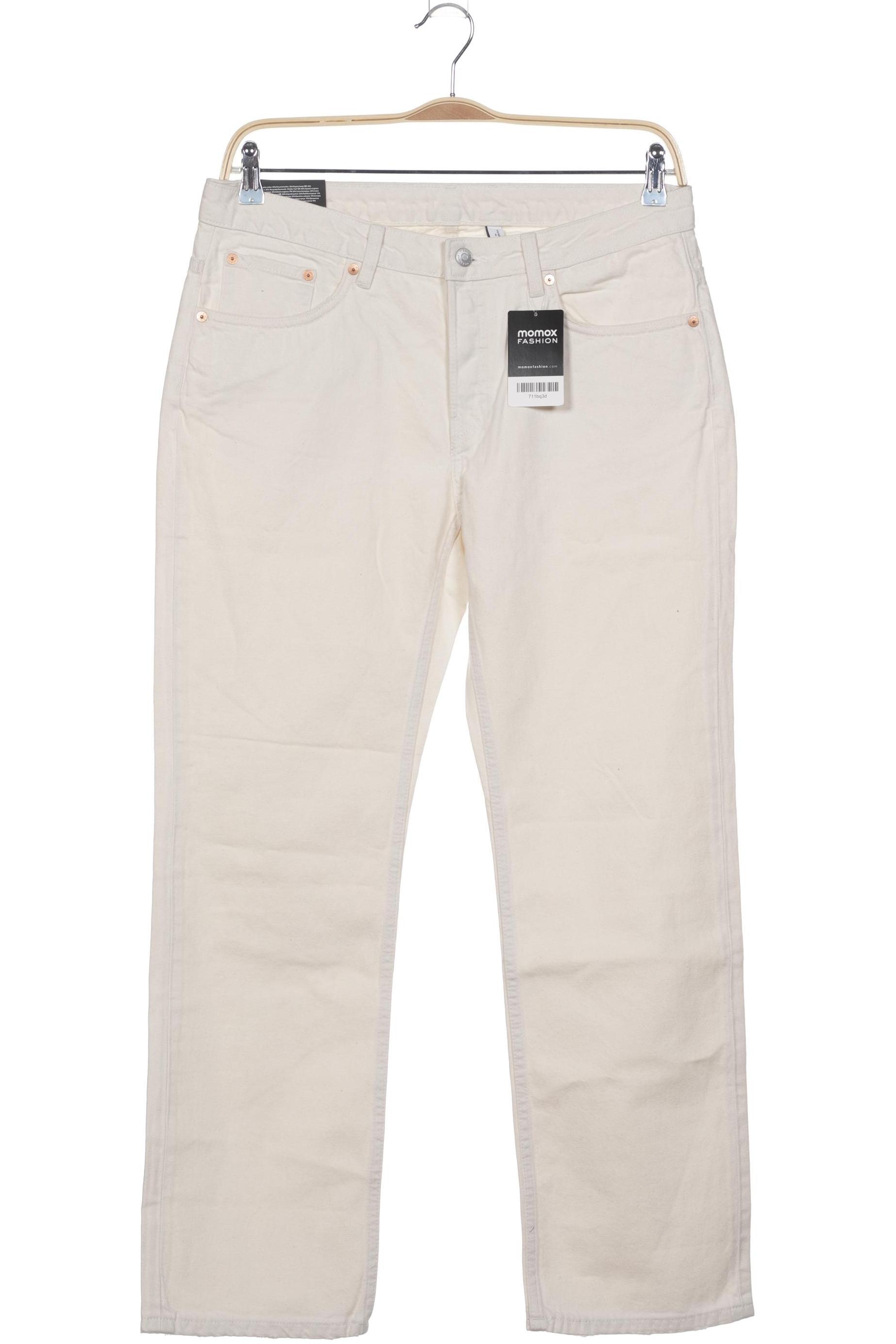 

Weekday Herren Jeans, cremeweiß, Gr. 32