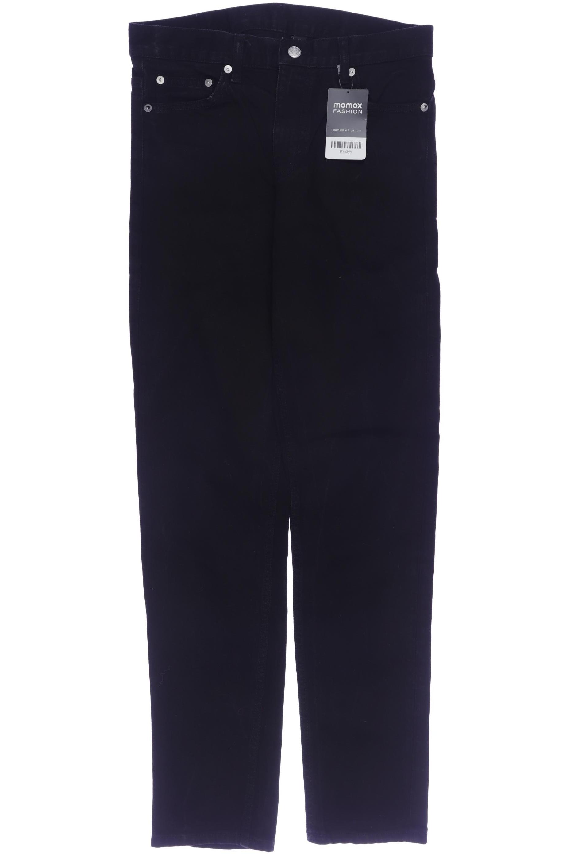 

Weekday Herren Jeans, schwarz, Gr. 28