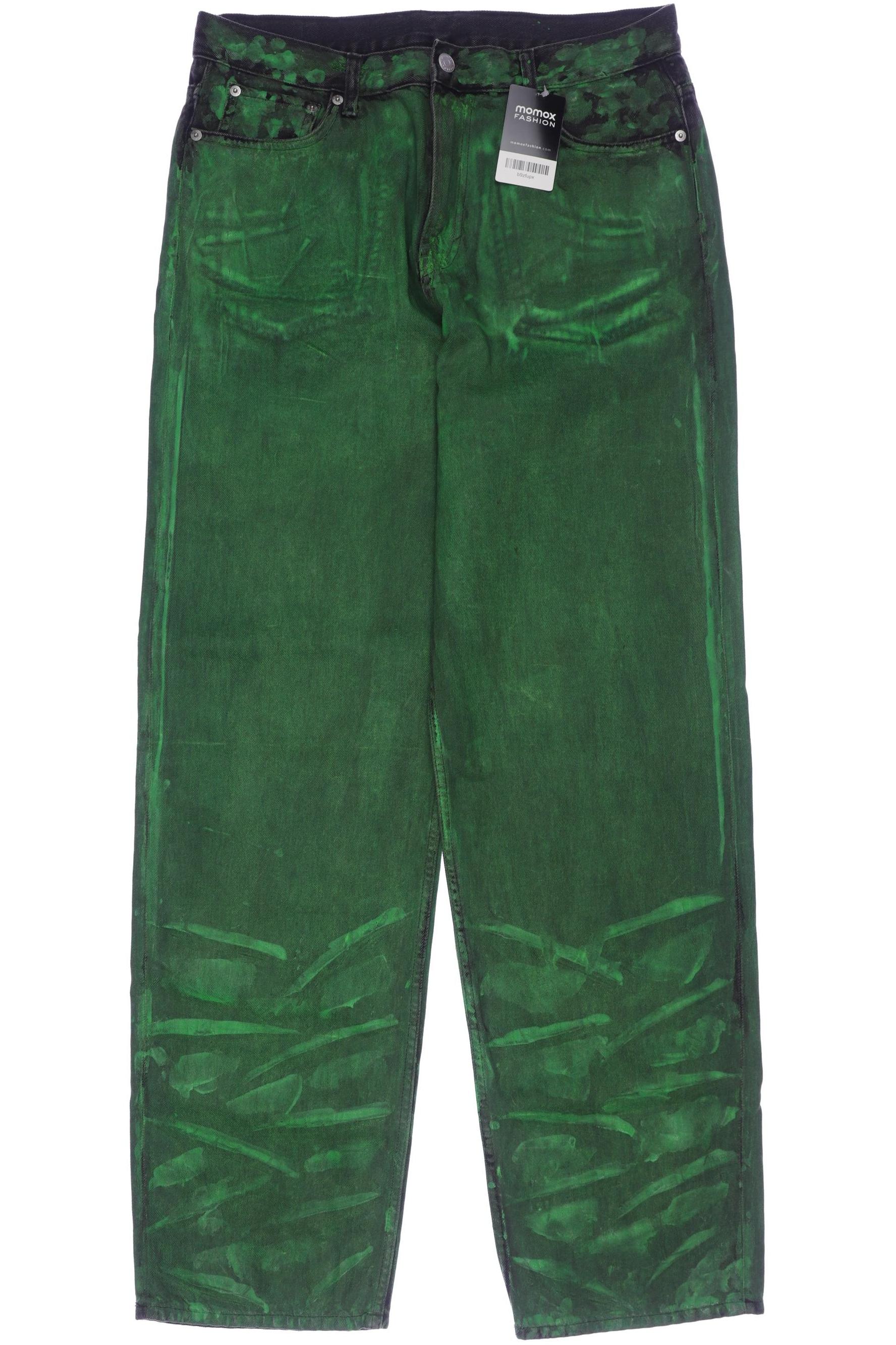 

Weekday Herren Jeans, grün, Gr. 30
