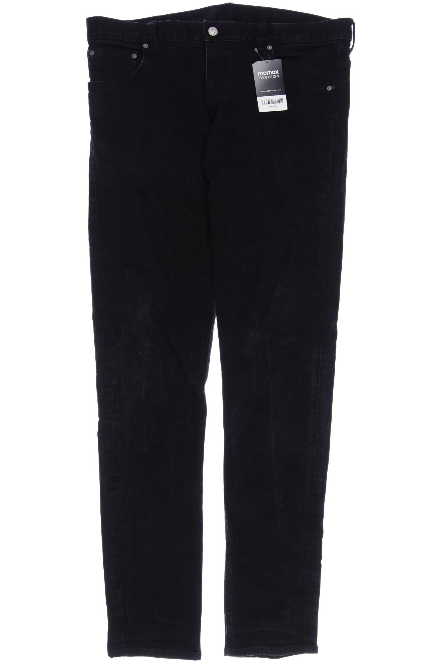 

Weekday Herren Jeans, schwarz, Gr. 0