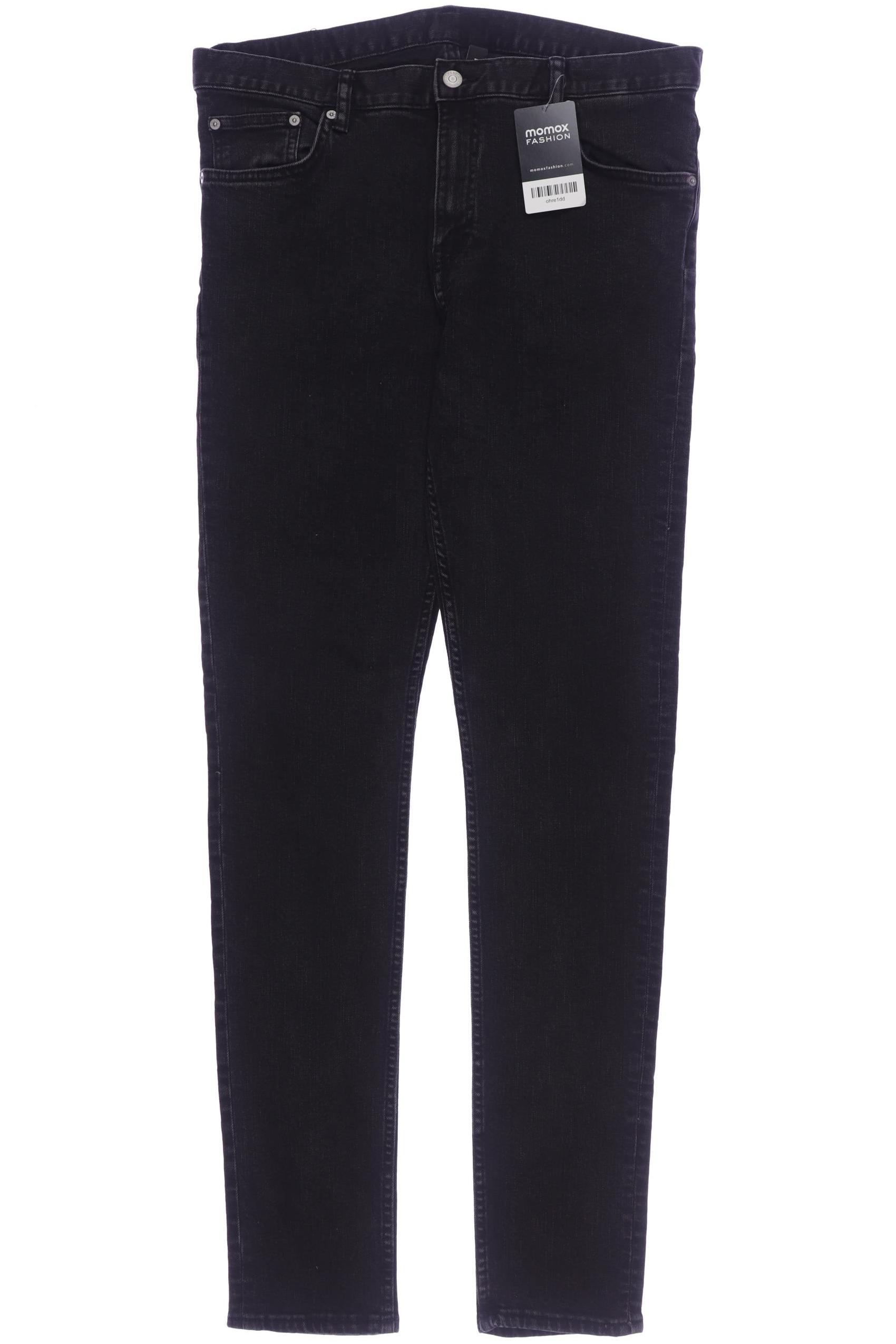 

Weekday Herren Jeans, schwarz, Gr. 34