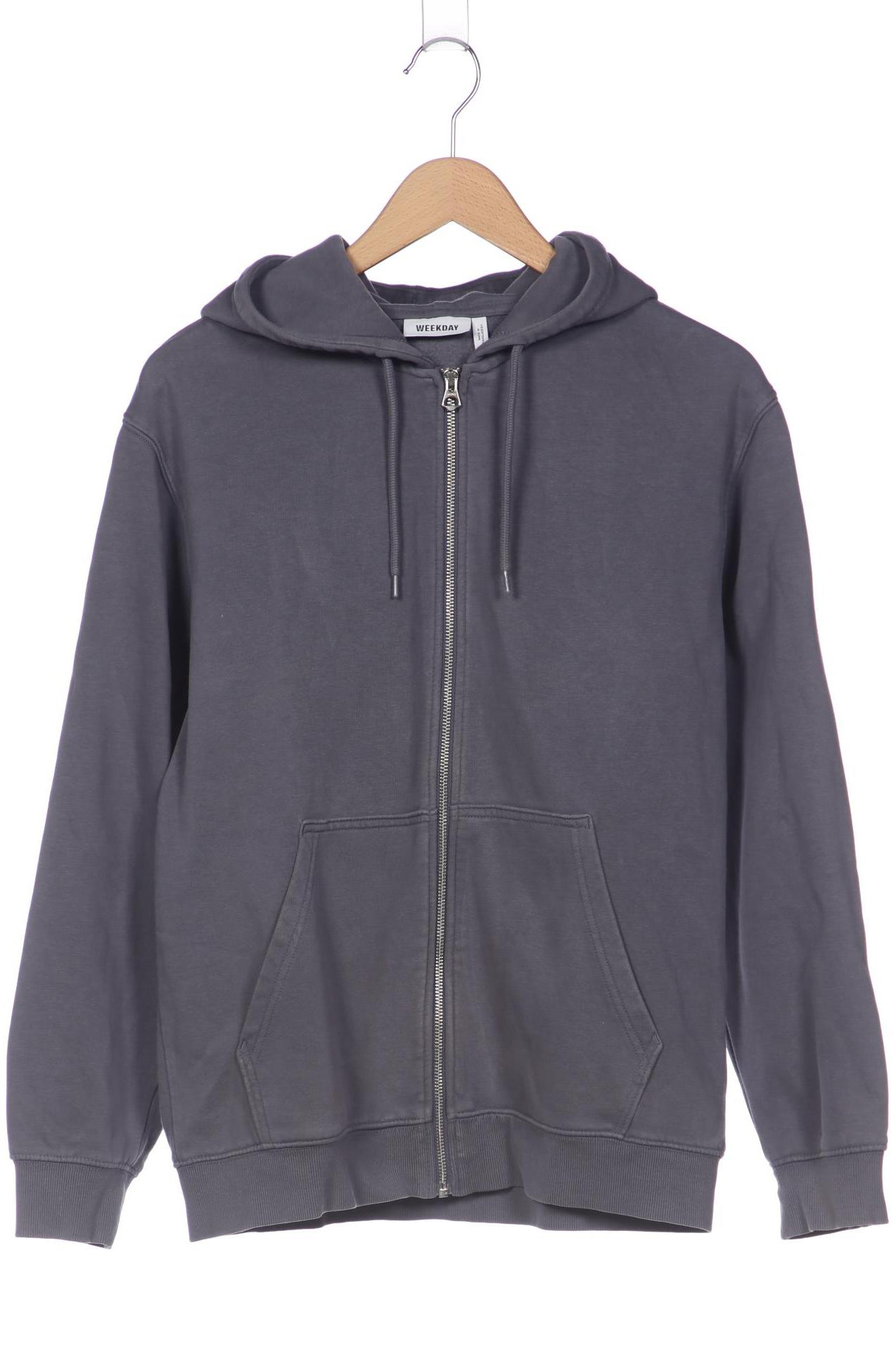 

Weekday Herren Kapuzenpullover, grau, Gr. 46